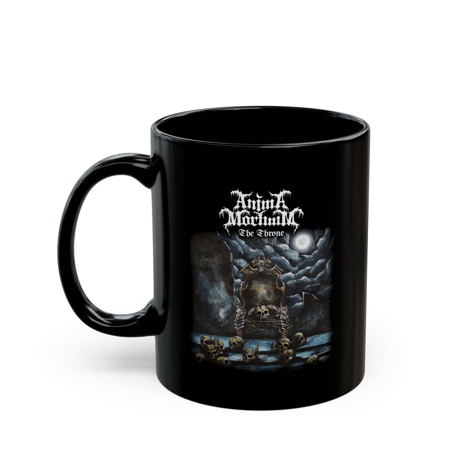 Anima Mortuum - The Throne 11oz Black Mugs