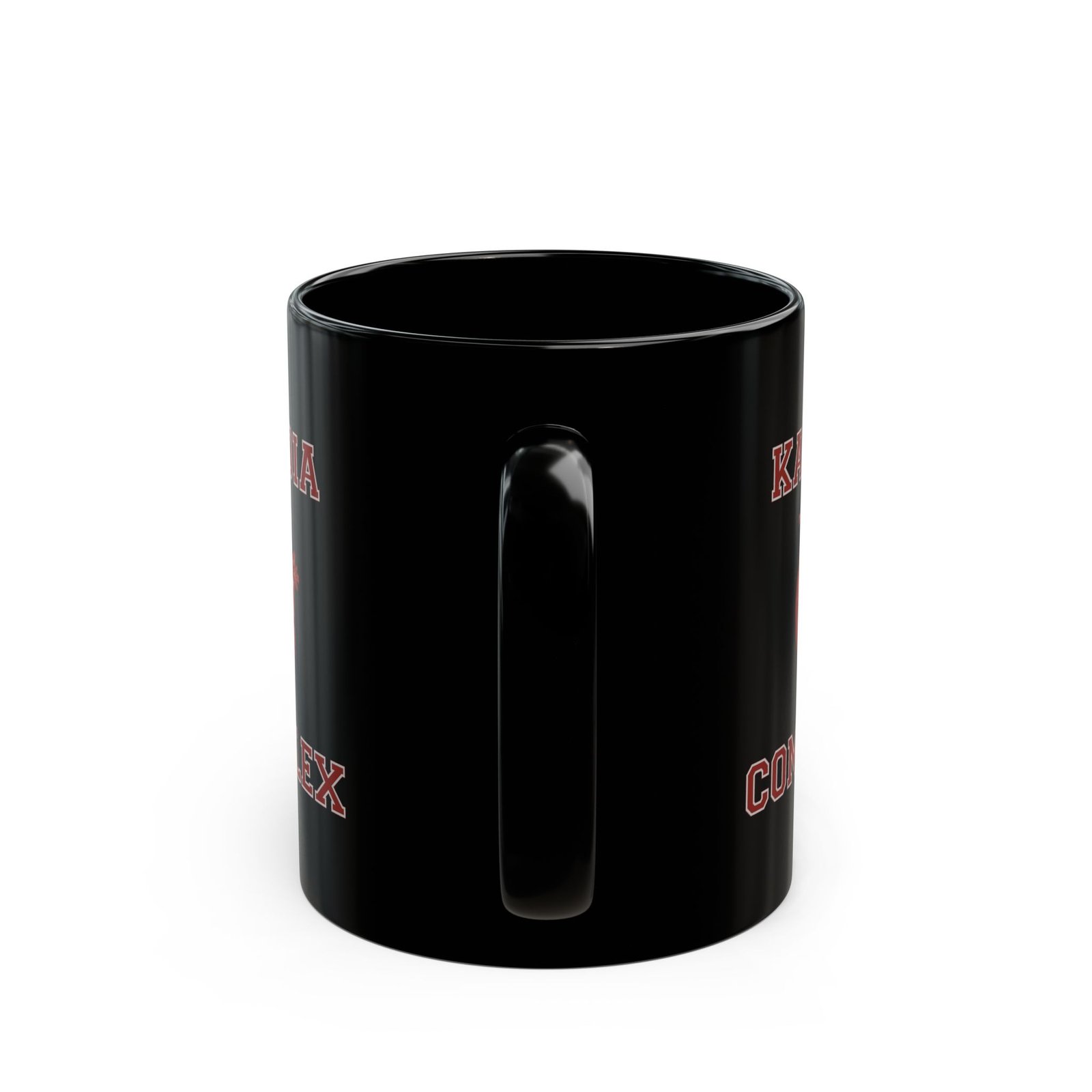 Kardia Complex 11oz Black Mugs - Image 4