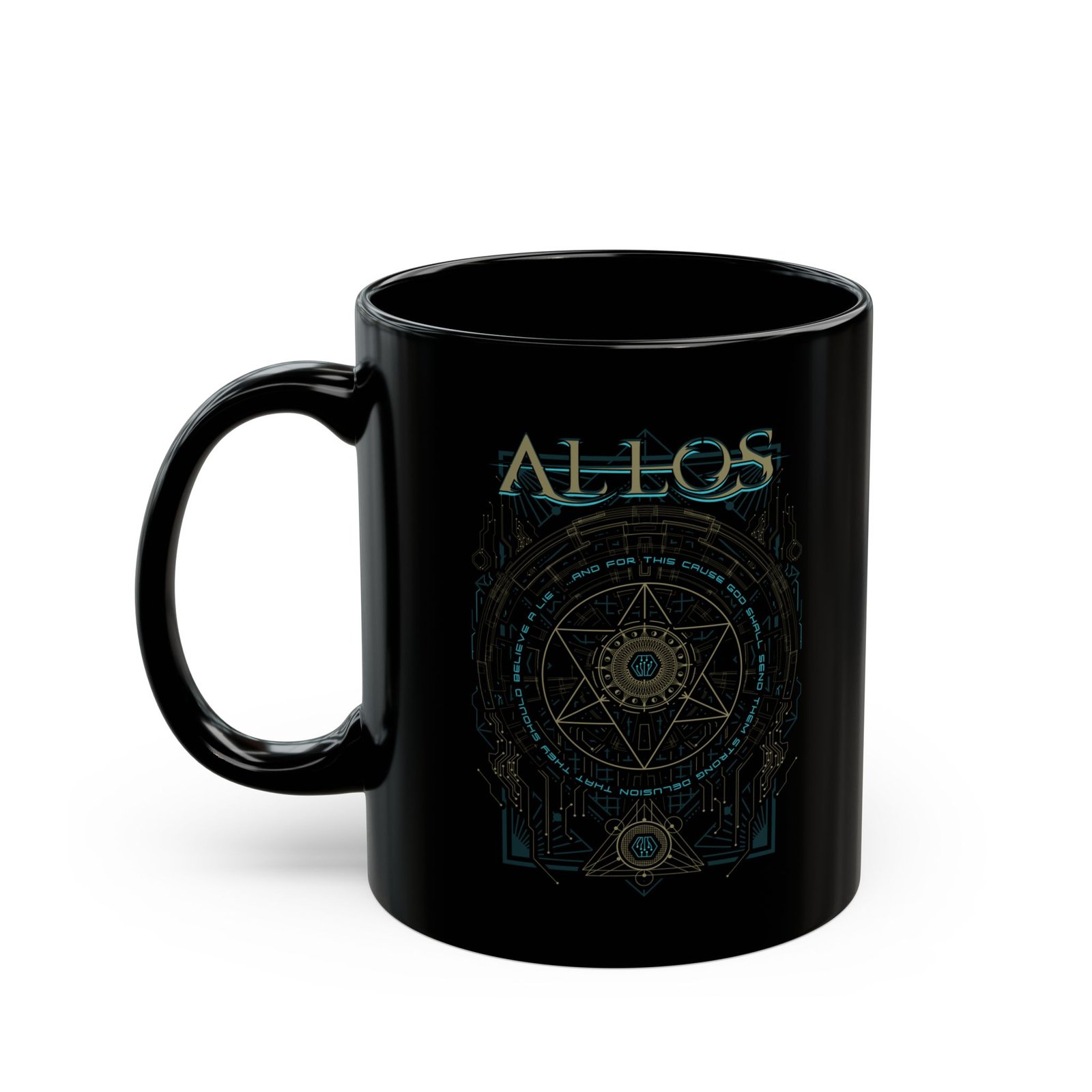 Allos - Camiseta Alternativa 11oz Black Mugs