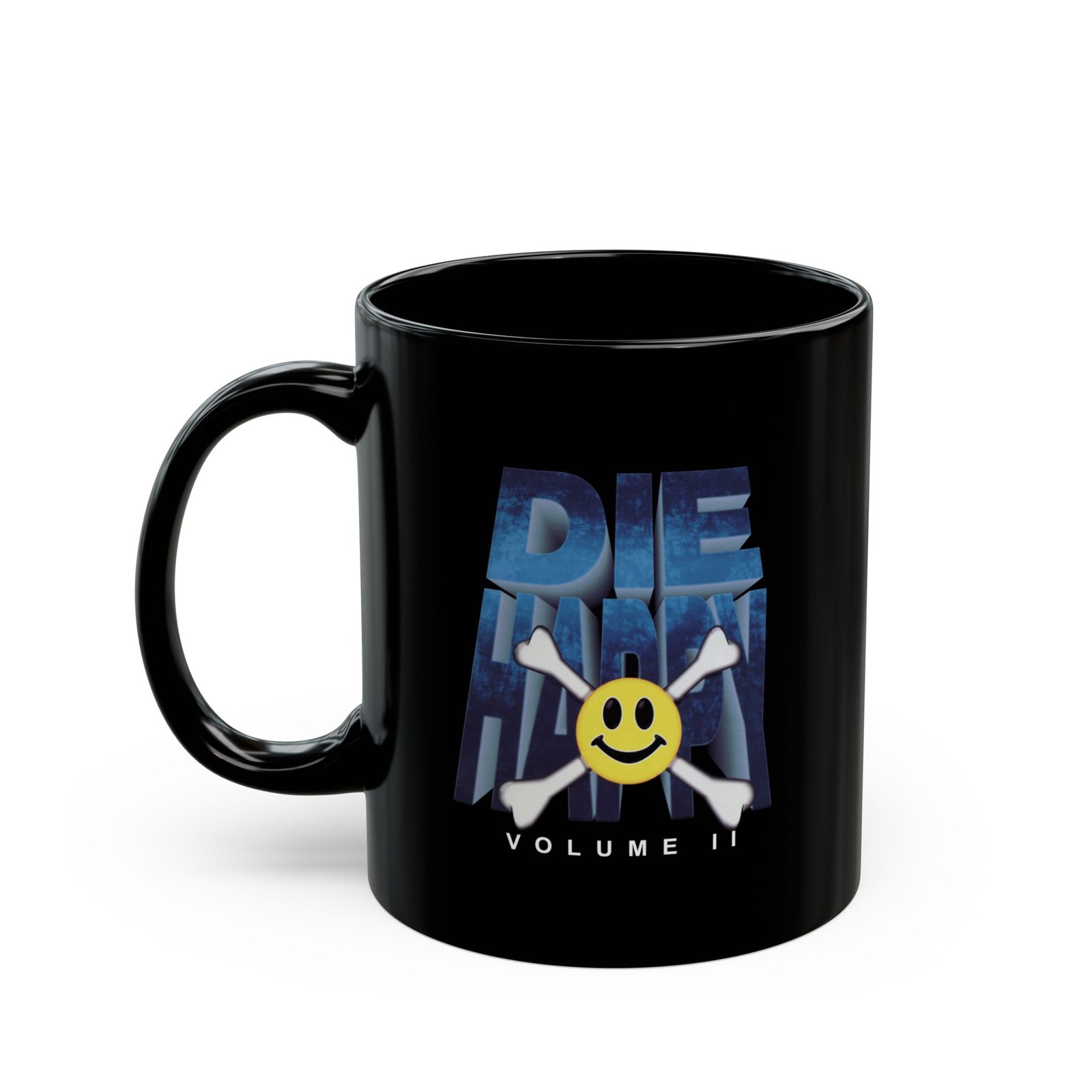 Die Happy Vol. 2 11oz Black Mugs