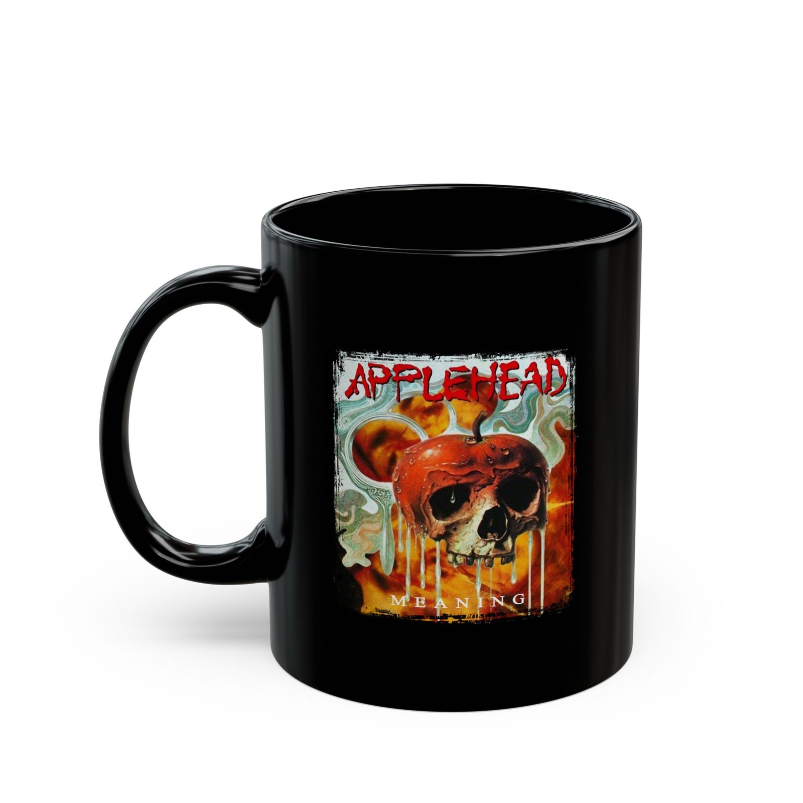 Applehead - Meaning Poison Apple 11oz Black Mugs