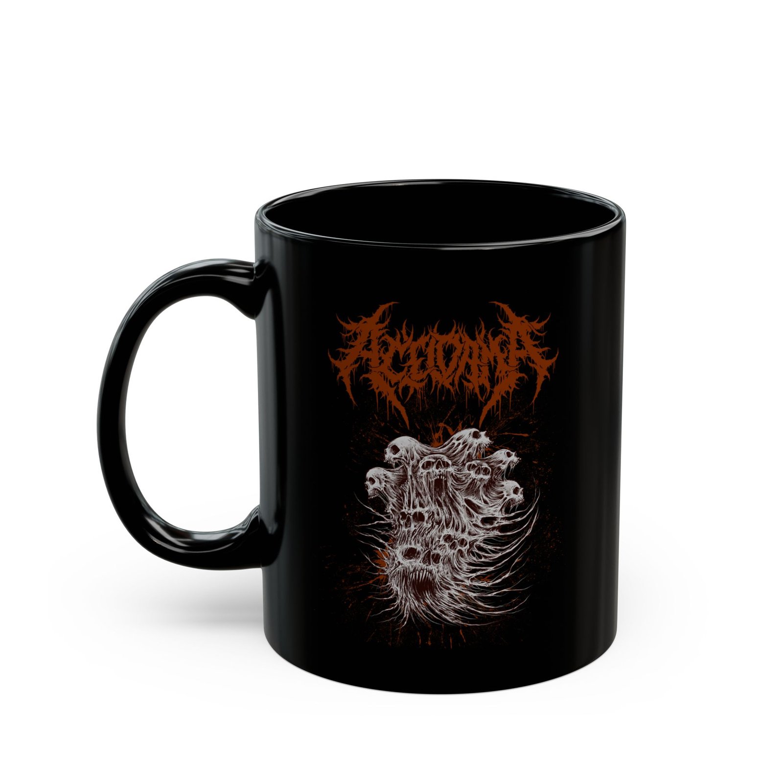 Aceldama - Skulls 11oz Black Mugs