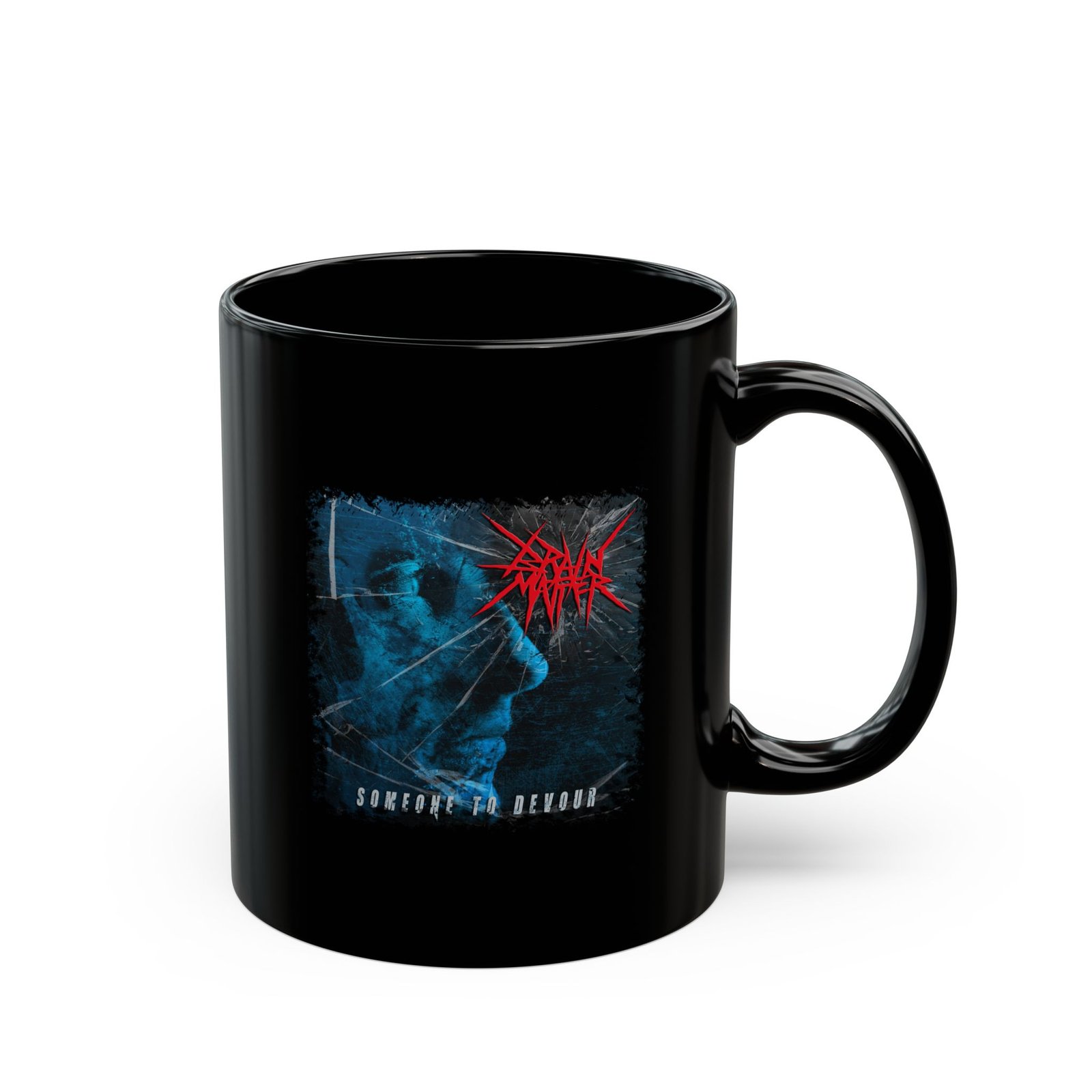 Brain Matter - Someone To Devour 11oz Black Mugs