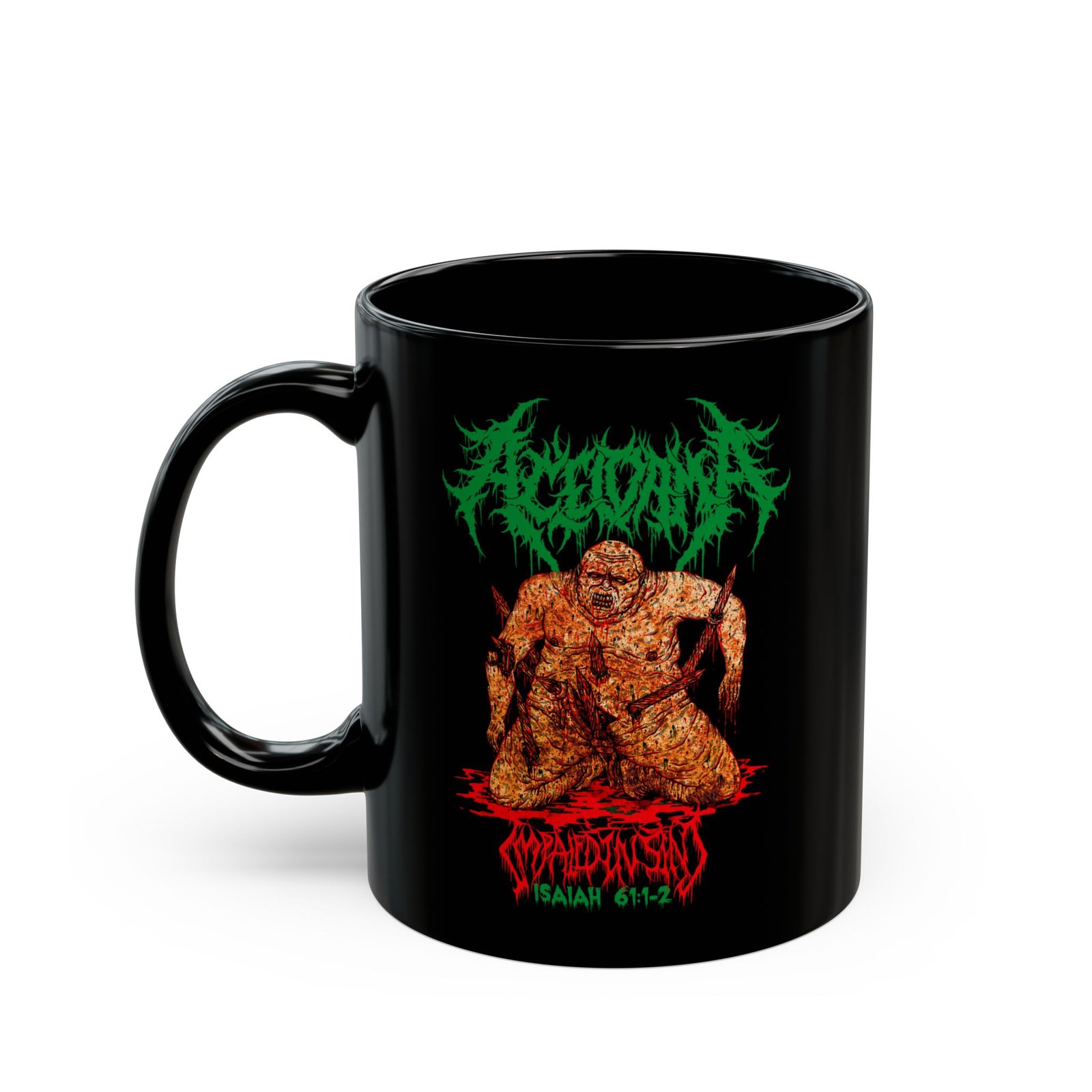 Aceldama - Impaled In Sin 11oz Black Mugs