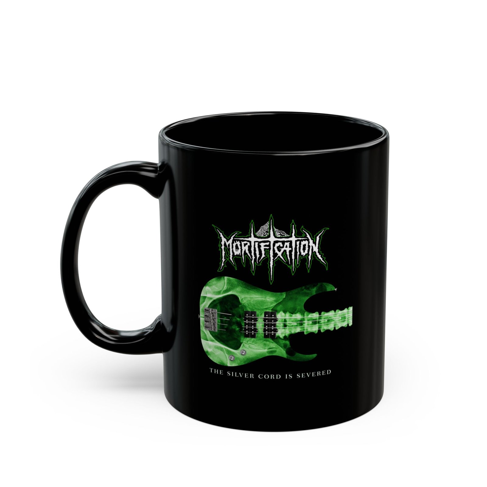 Mortification - The Silver Cord Is Severed 11oz Black Mugs