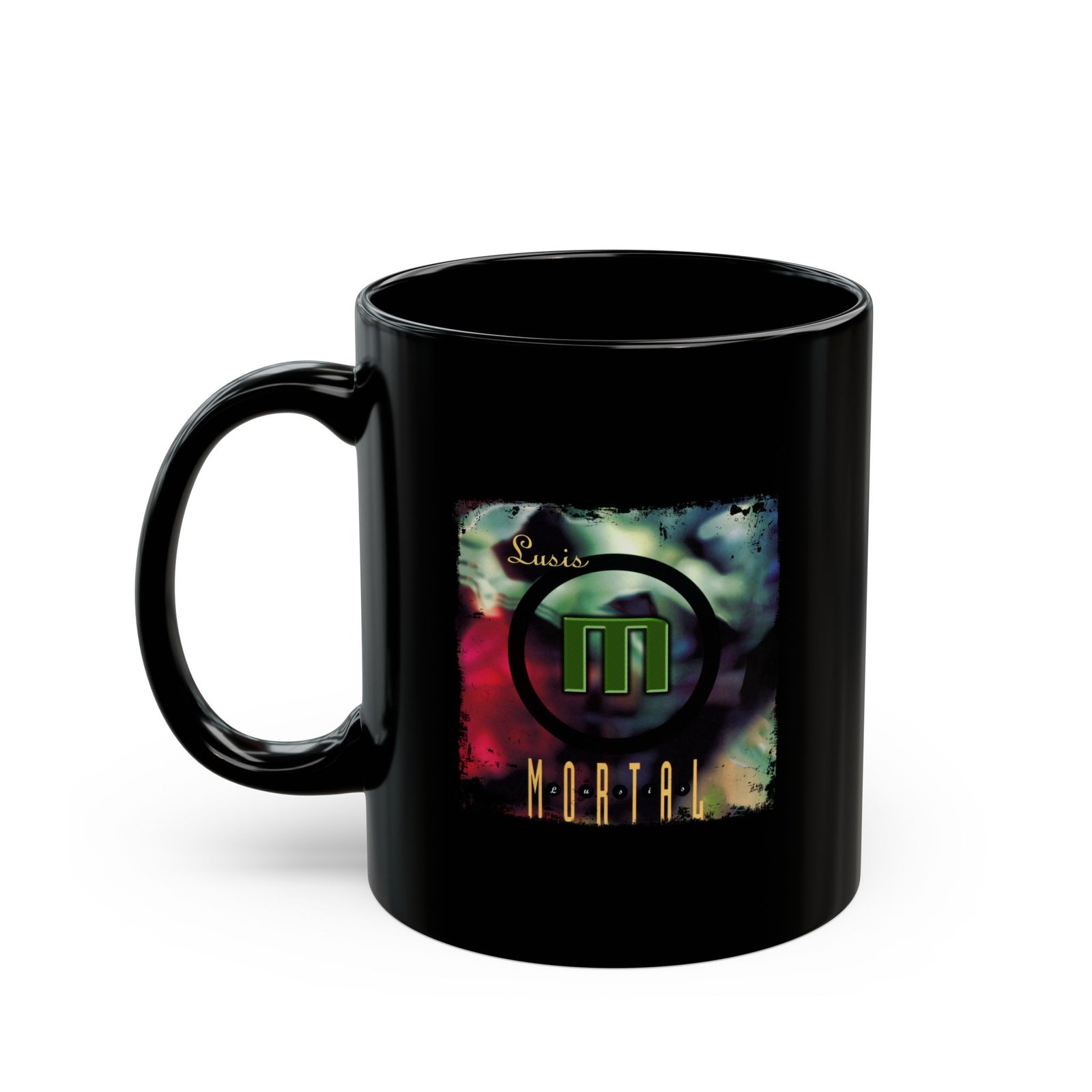 Mortal - Lusis 11oz Black Mugs