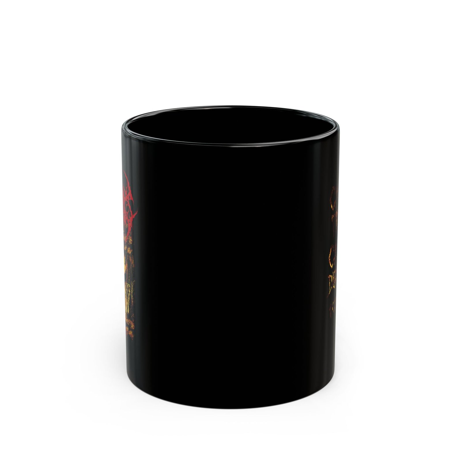 Doulos - Cadaver 11oz Black Mugs - Image 2
