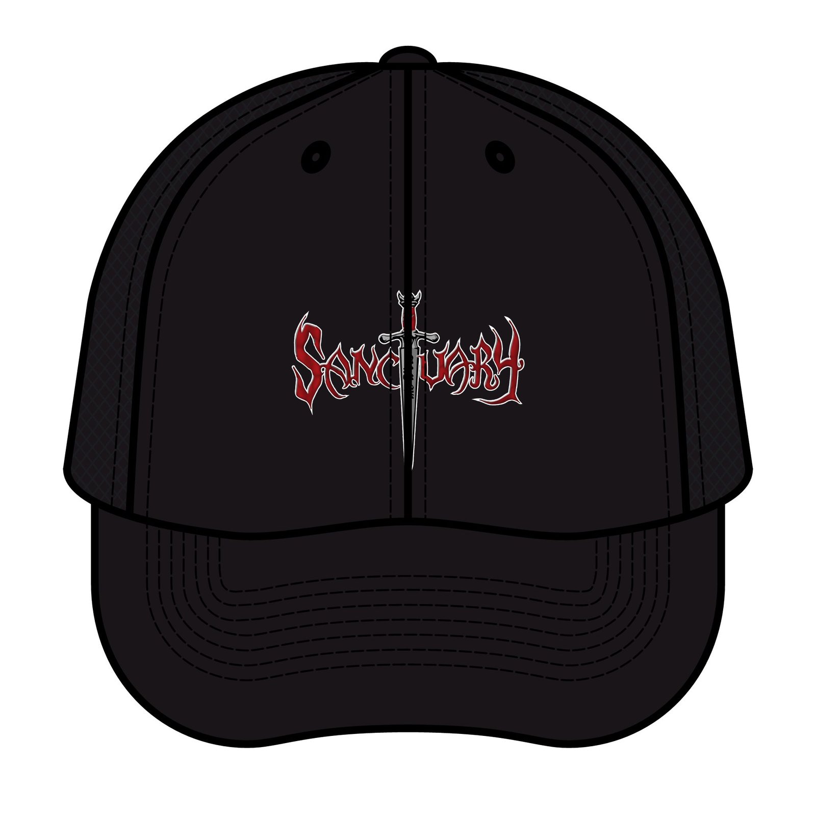 Sanctuary International Logo Printed Trucker Retro Hat