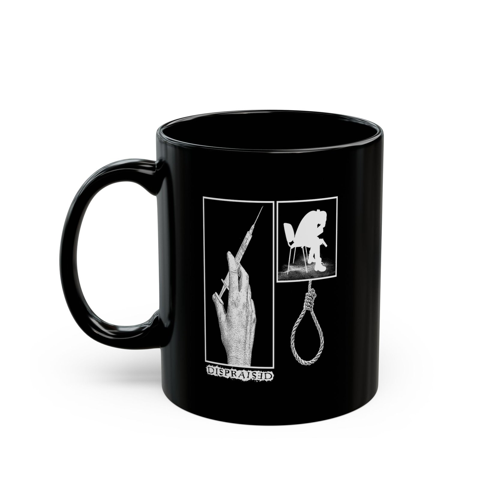 Dispraised - Vaxuicide 11oz Black Mugs