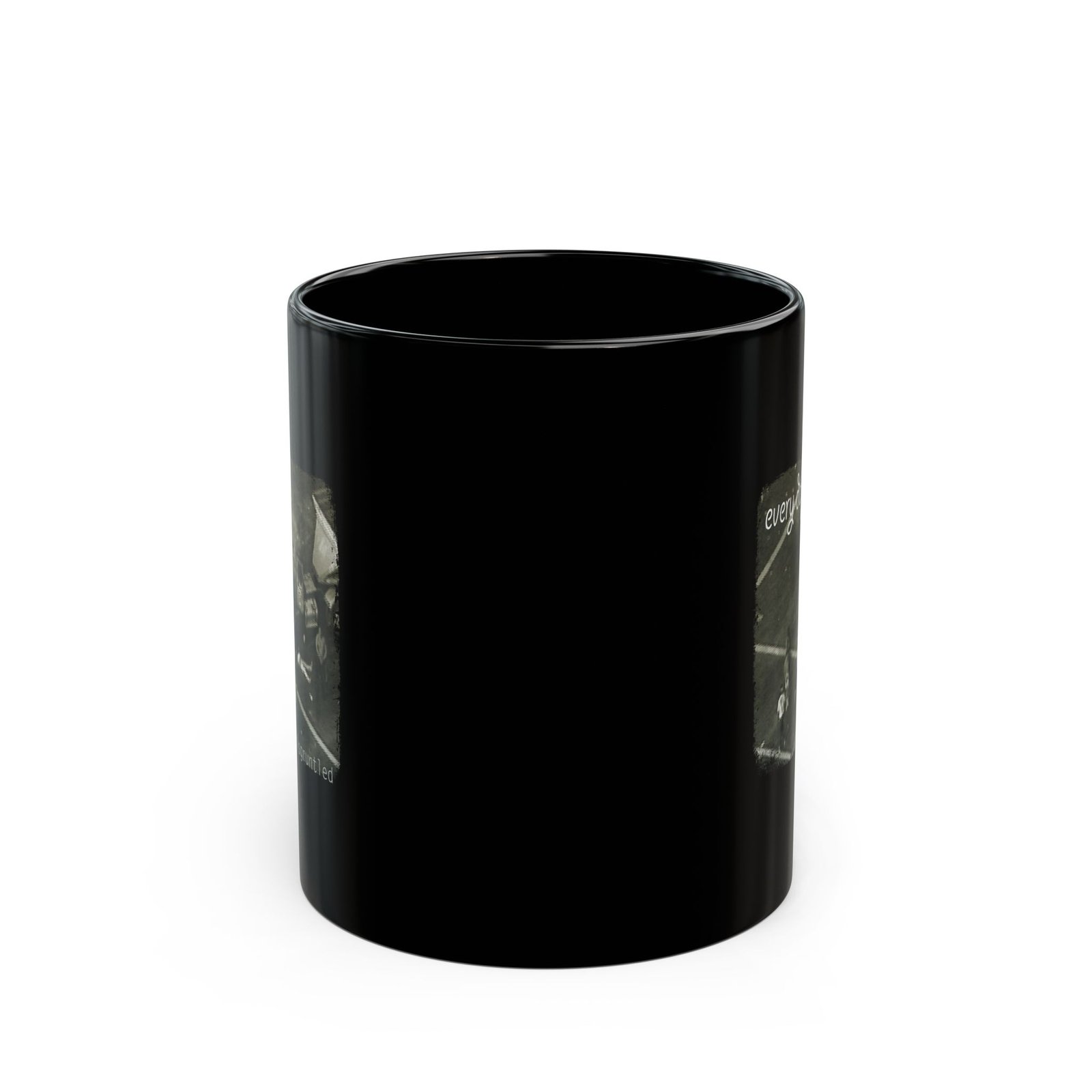 Every Day Life / EDL - Disgruntled 11oz Black Mugs - Image 2