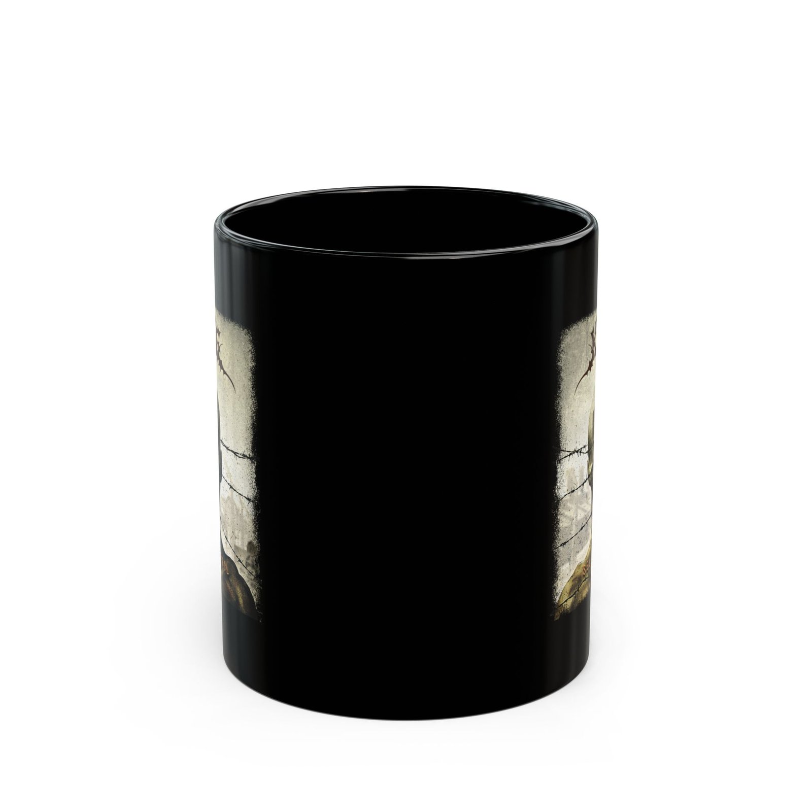 Krig - Self Control 11oz Black Mugs - Image 2