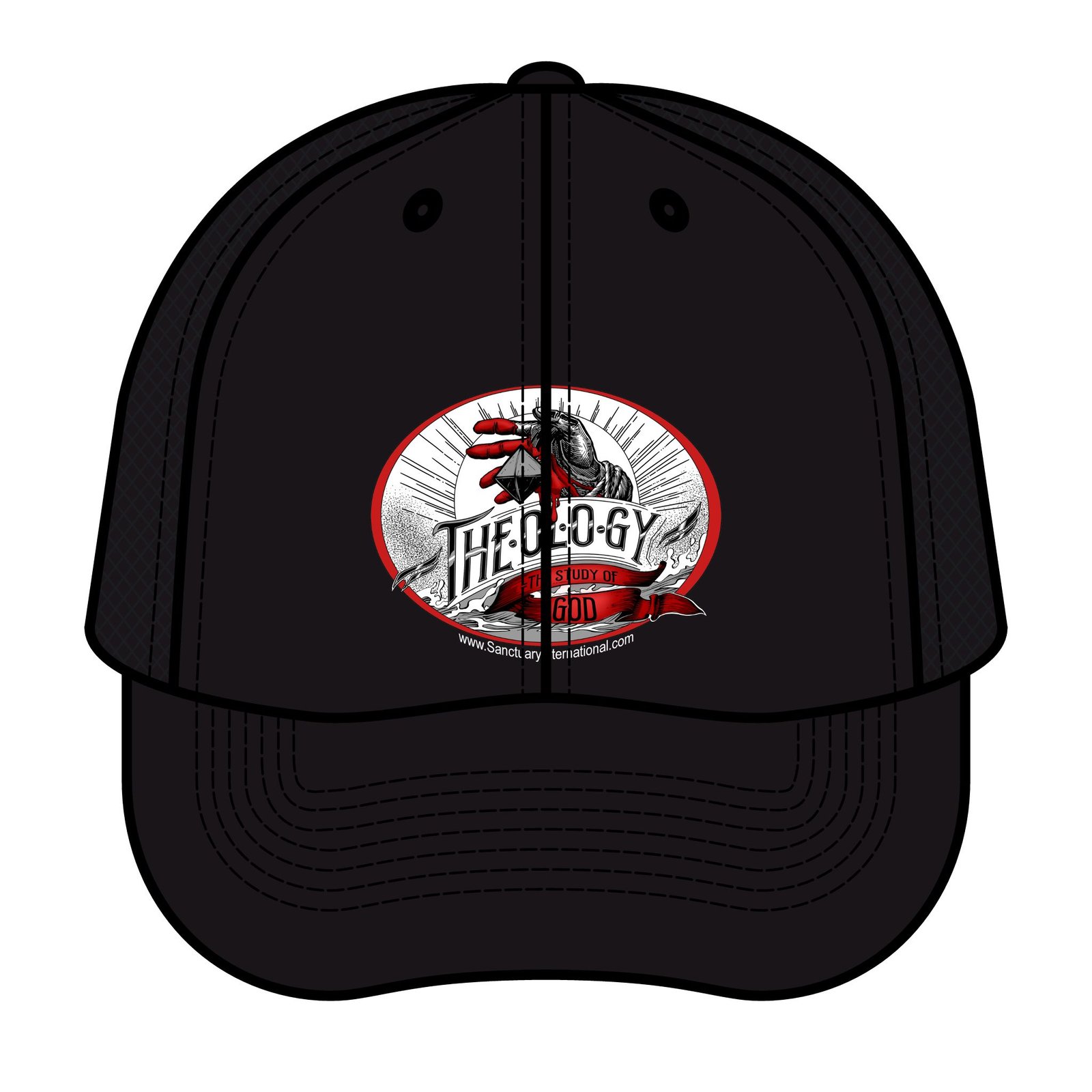 Sanctuary International - The-ol-o-gy Printed Trucker Retro Hat