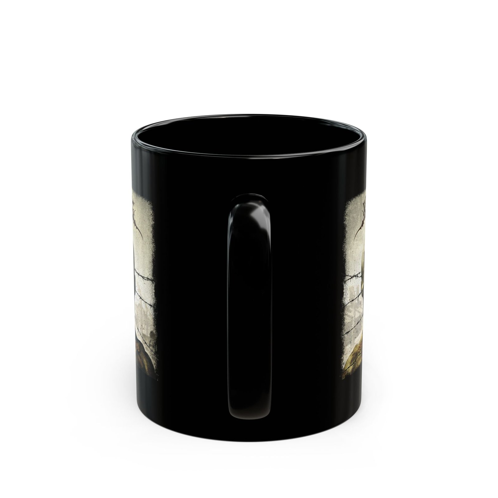 Krig - Self Control 11oz Black Mugs - Image 4