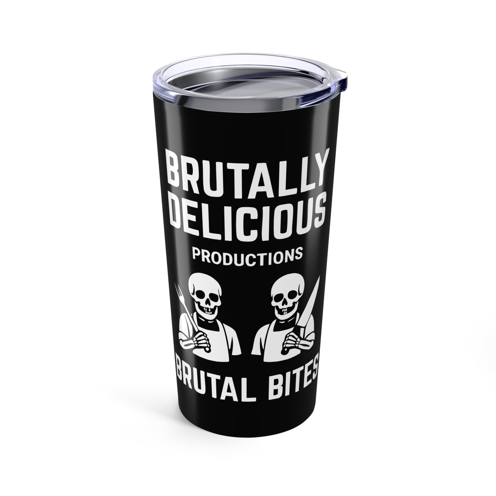 Brutally Delicious Productions - Brutal Bites 20oz Stainless Steel Tumbler