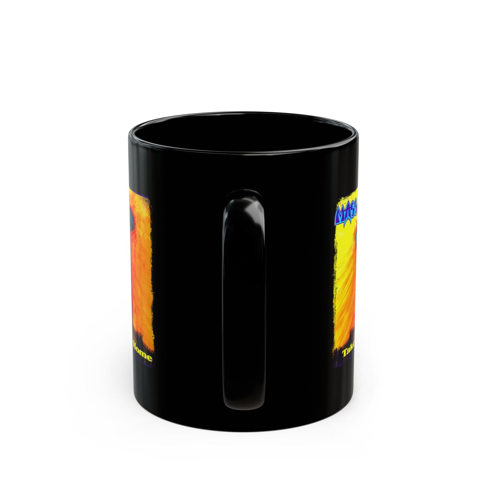 Mass - Take You Home 11oz Black Mugs - Image 4