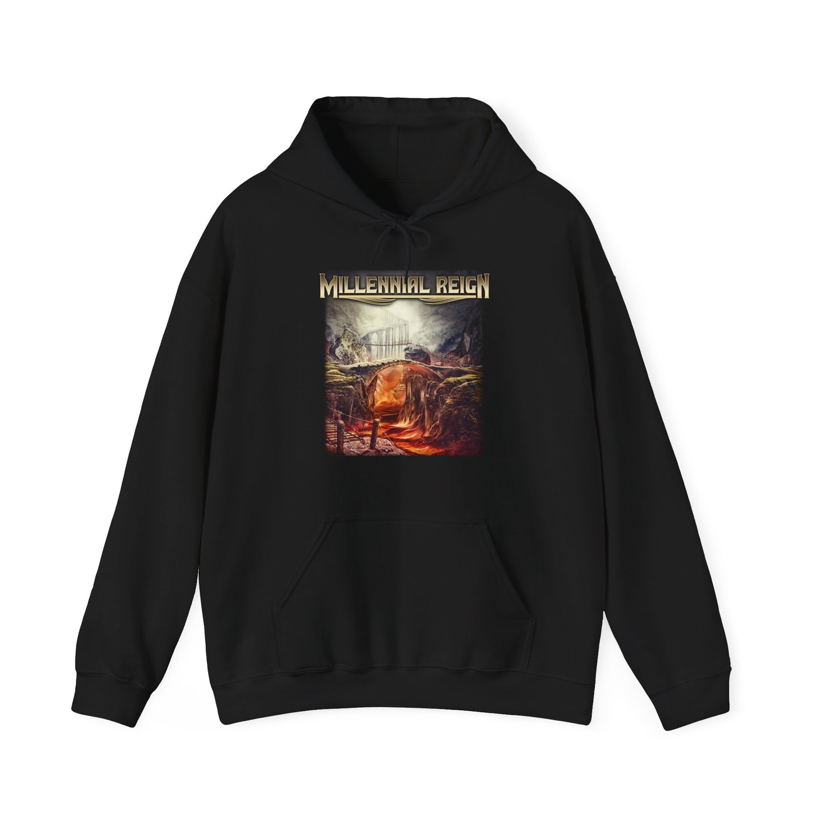 Millennial Reign - The Great Divide Pullover Hooded Sweatshirt (2-Sided)
