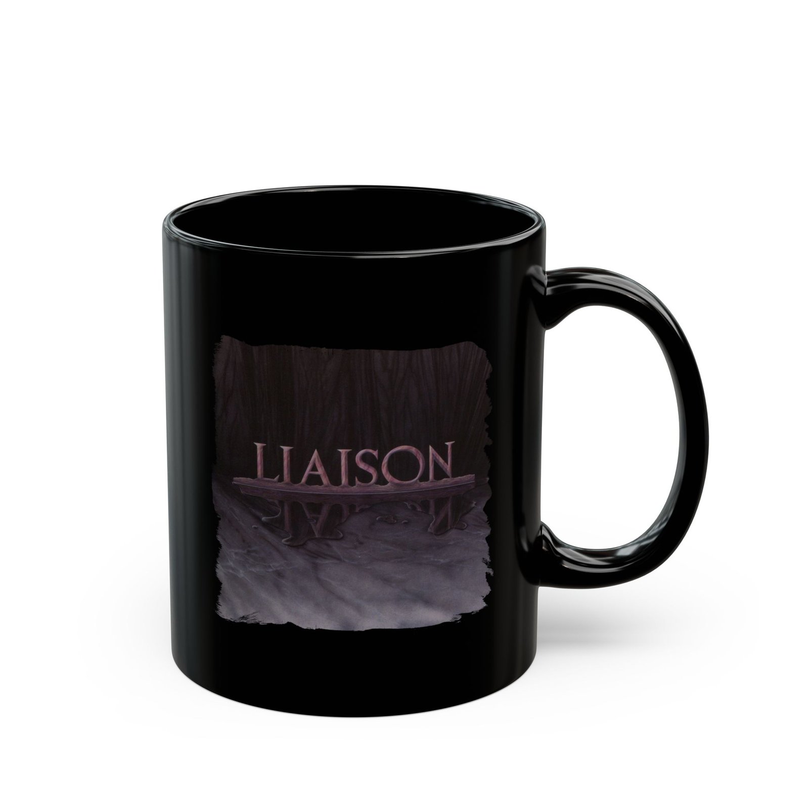 Liaison 11oz Black Mugs - Image 3