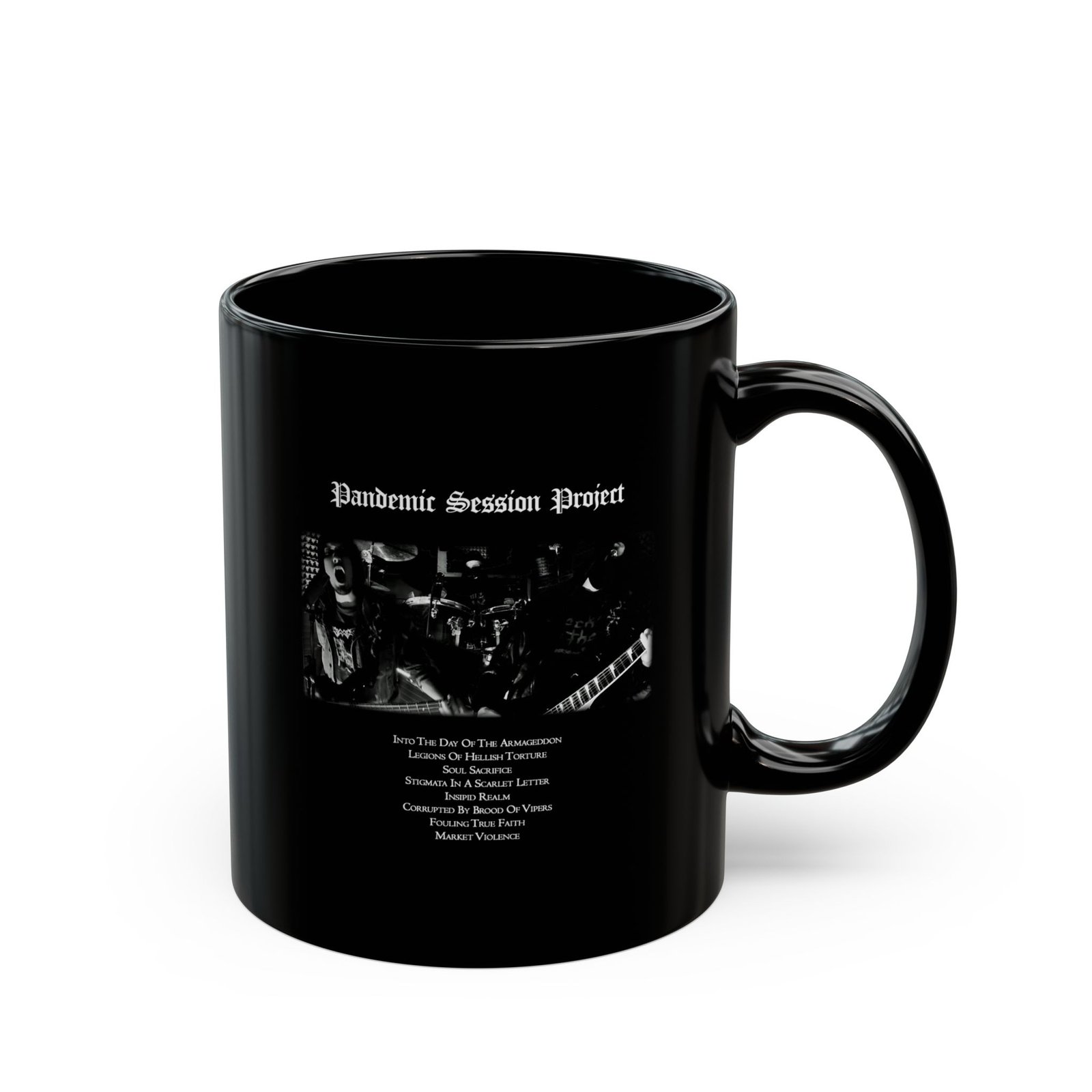Anima Mortuum - Pandemic Session 11oz Black Mugs - Image 3