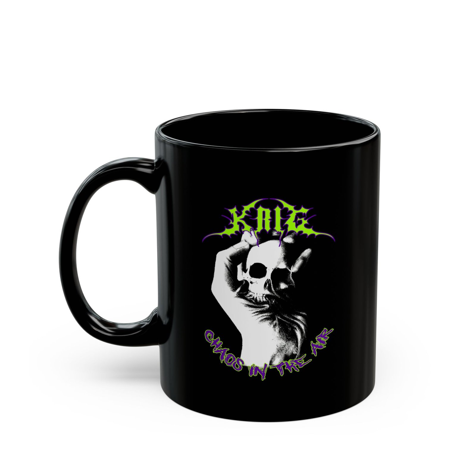 Krig - Chaos In The Air 11oz Black Mugs