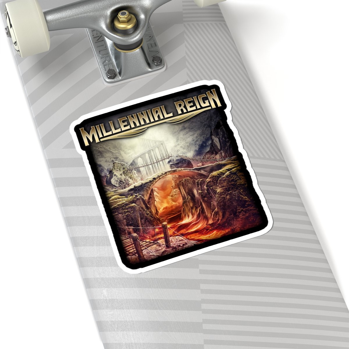 Millennial Reign - Carry The Fire Die Cut Stickers