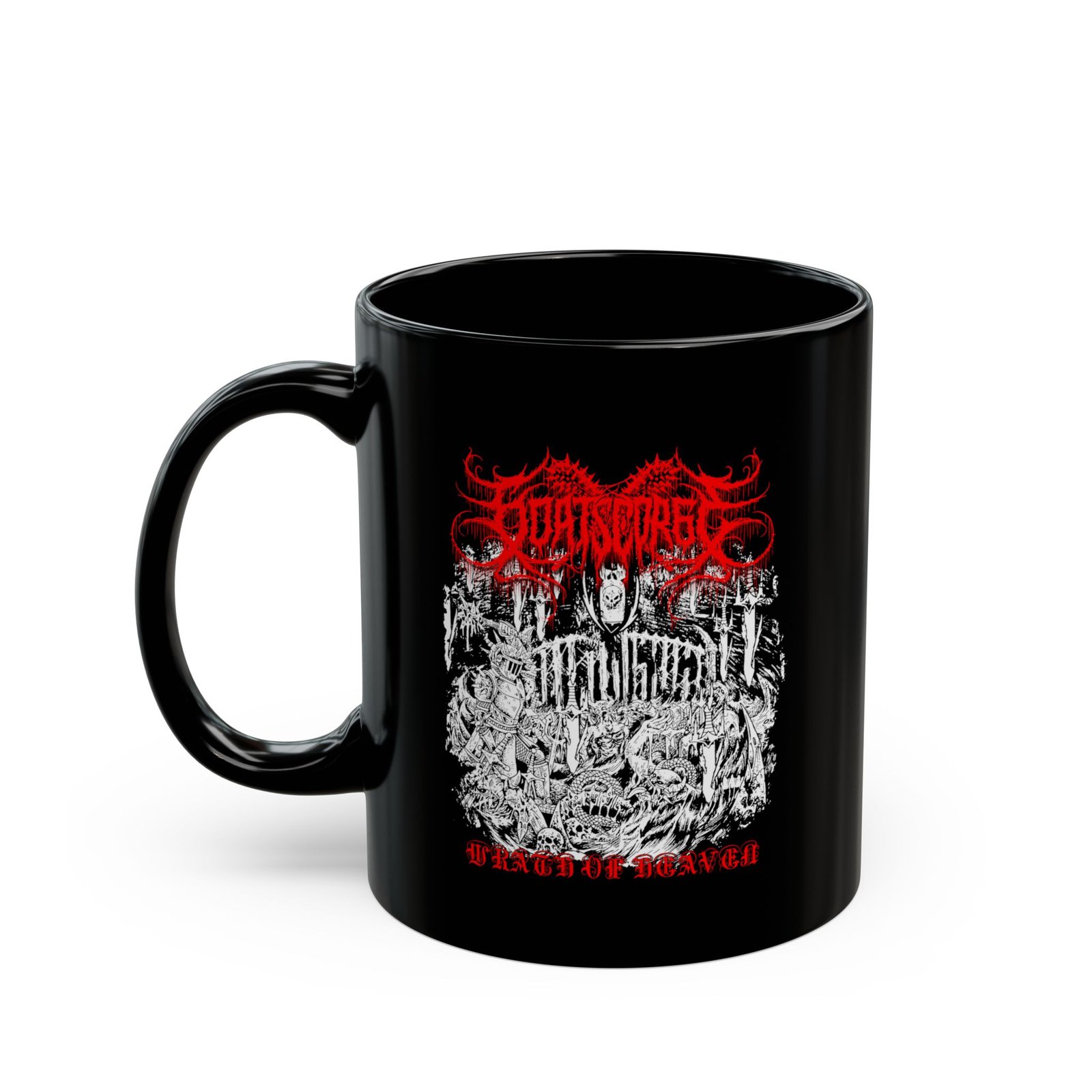 Goatscorge - Wrath Of Heaven 11oz Black Mugs