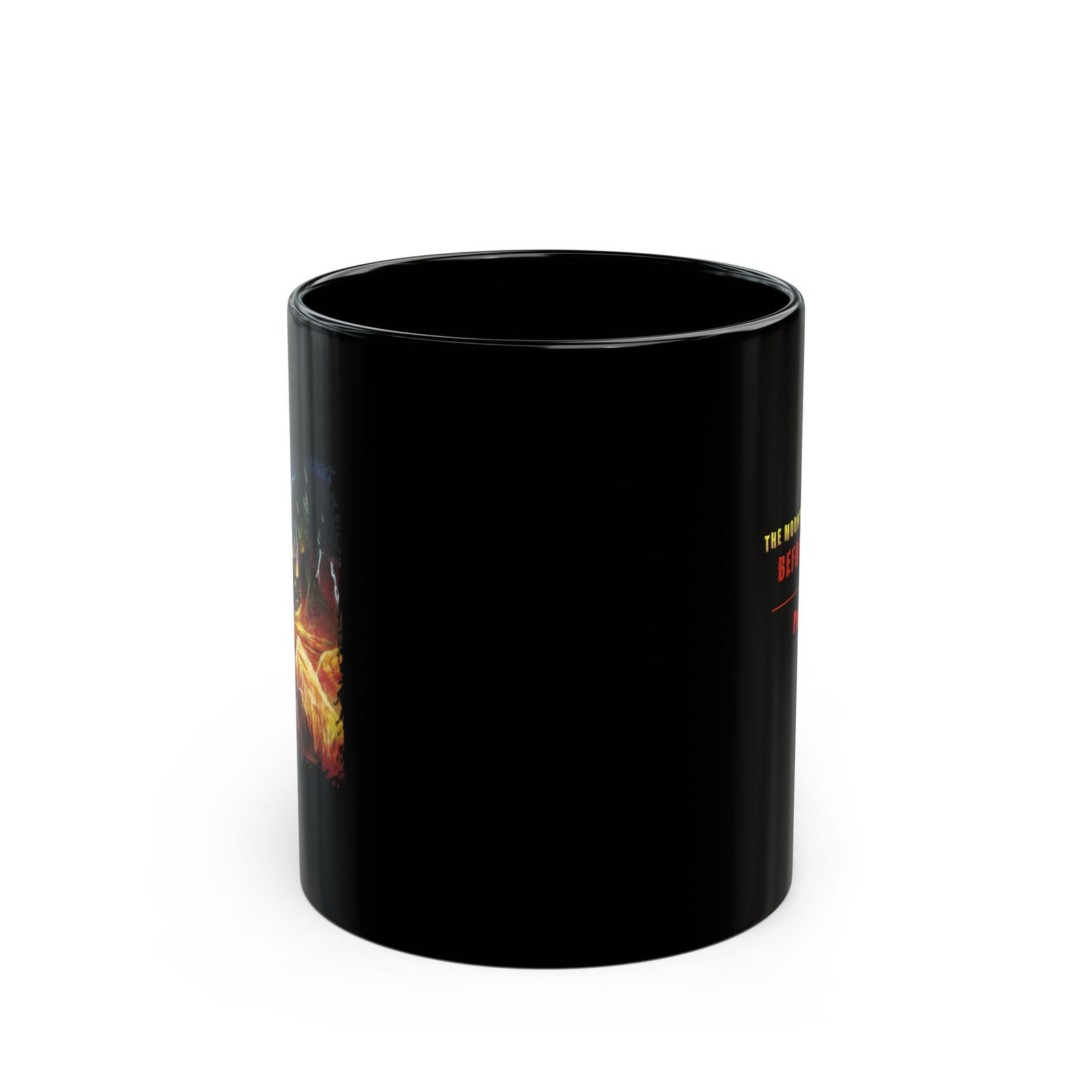 The Art Of Ward Silverman - Apocalypse 11oz Black Mugs - Image 2