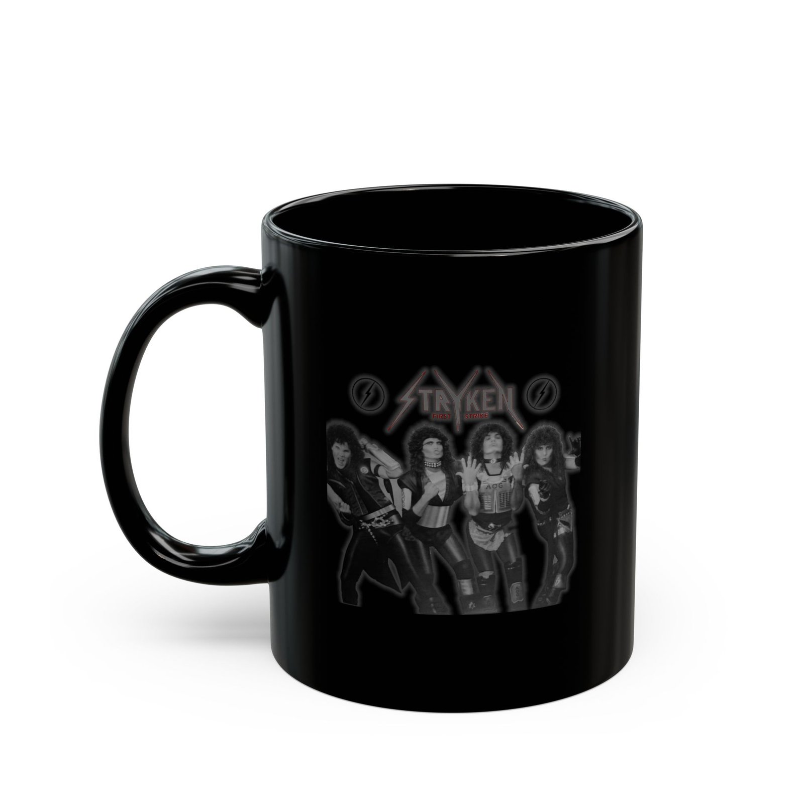 Stryken - First Strike 11oz Black Mugs