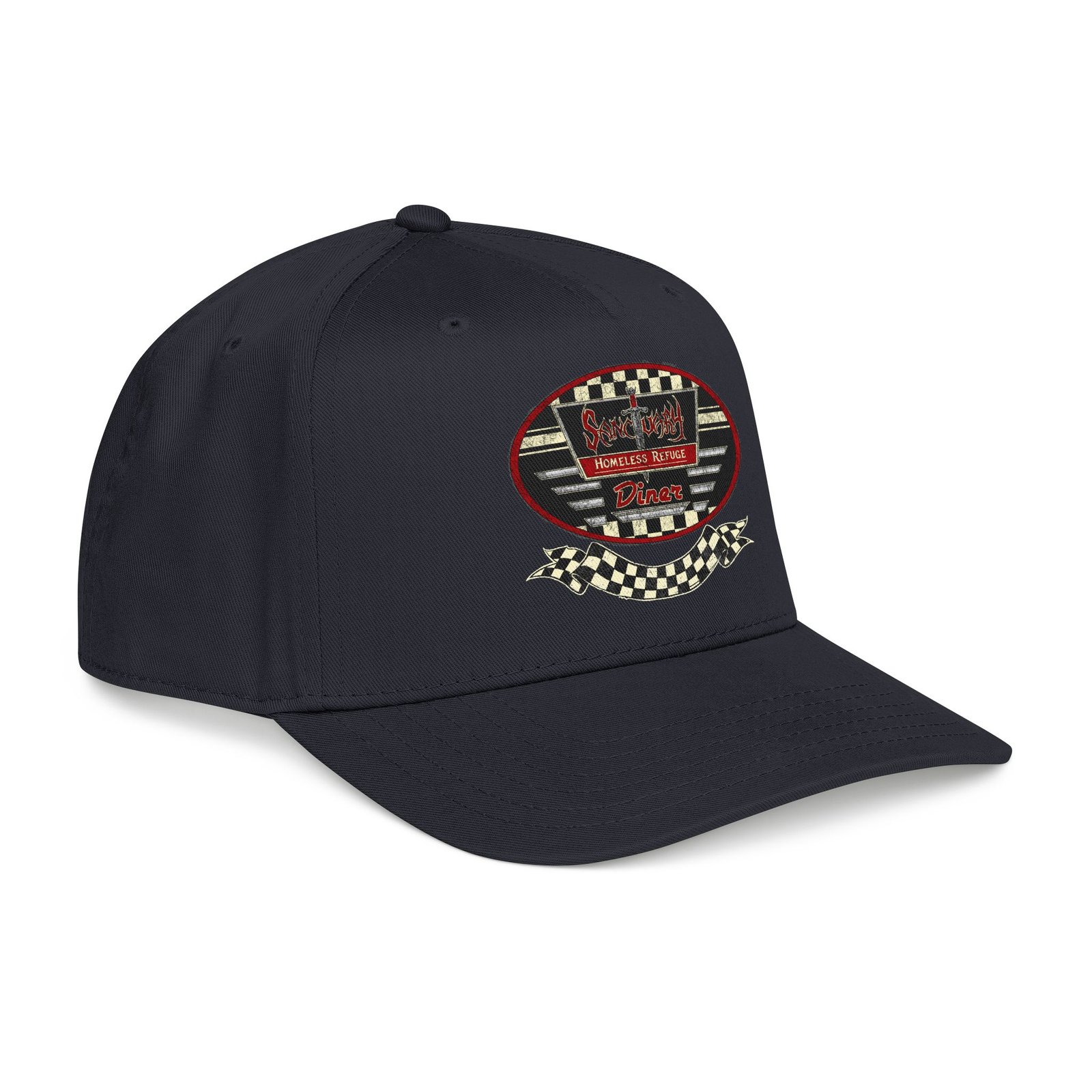 Sanctuary International - Sanctuary Diner Printed Mid Profile Baseball Cap - Image 2