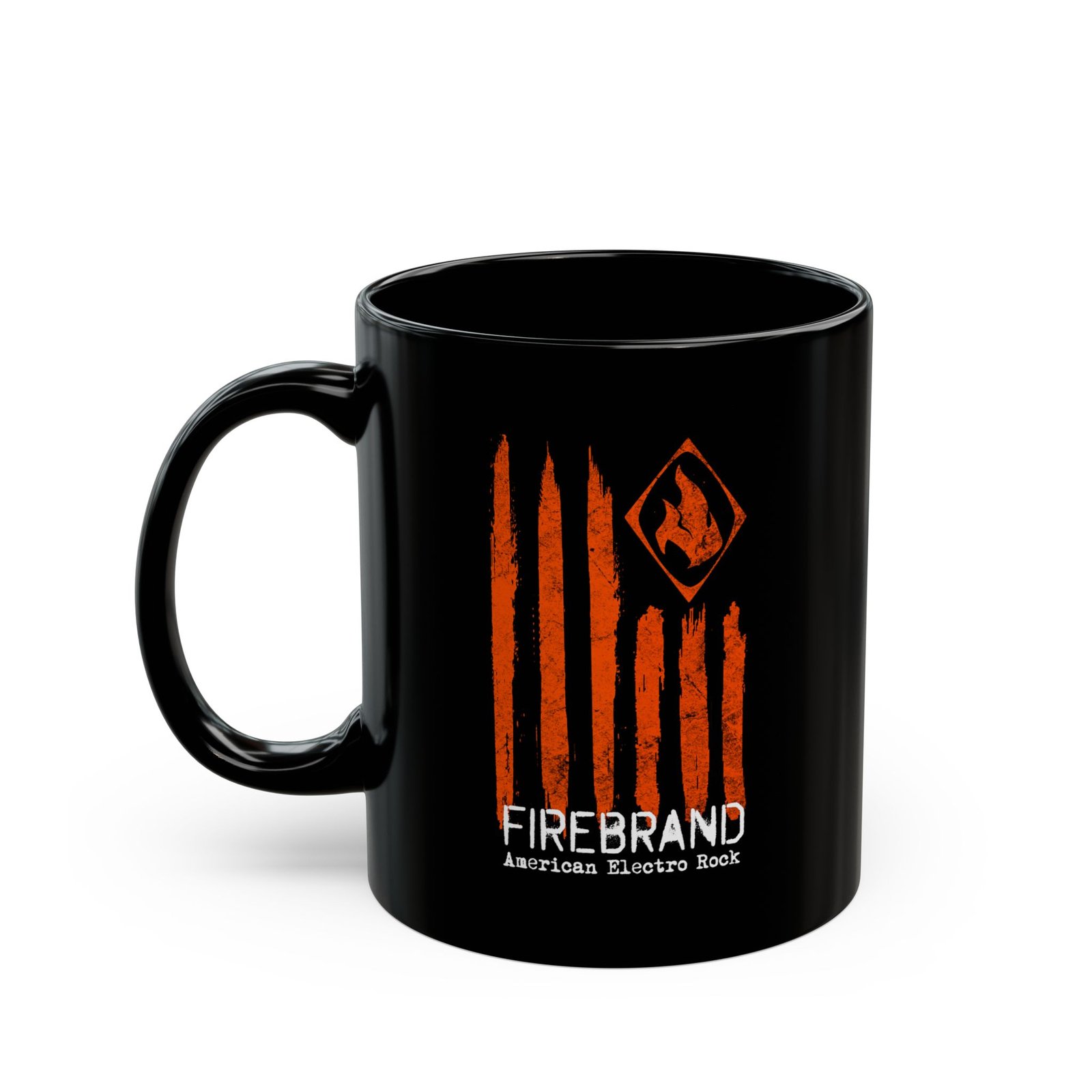 Firebrand - American Electro Rock 11oz Black Mugs