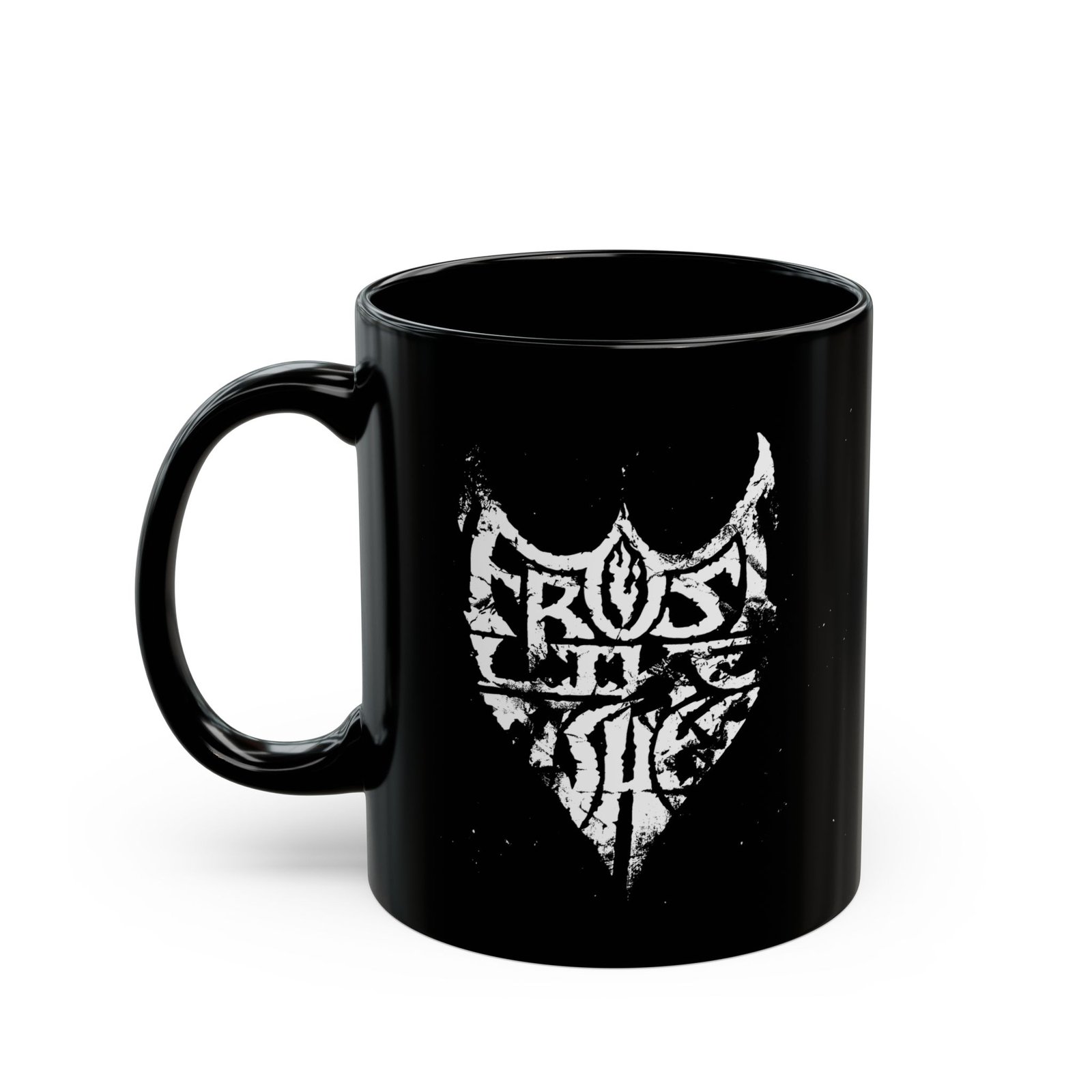 Frost Like Ashes Logo 11oz Black Mugs