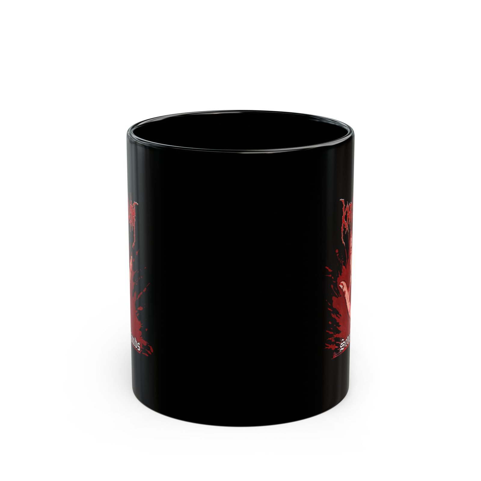 KarkaradoN - Severed Hands 11oz Black Mugs - Image 2