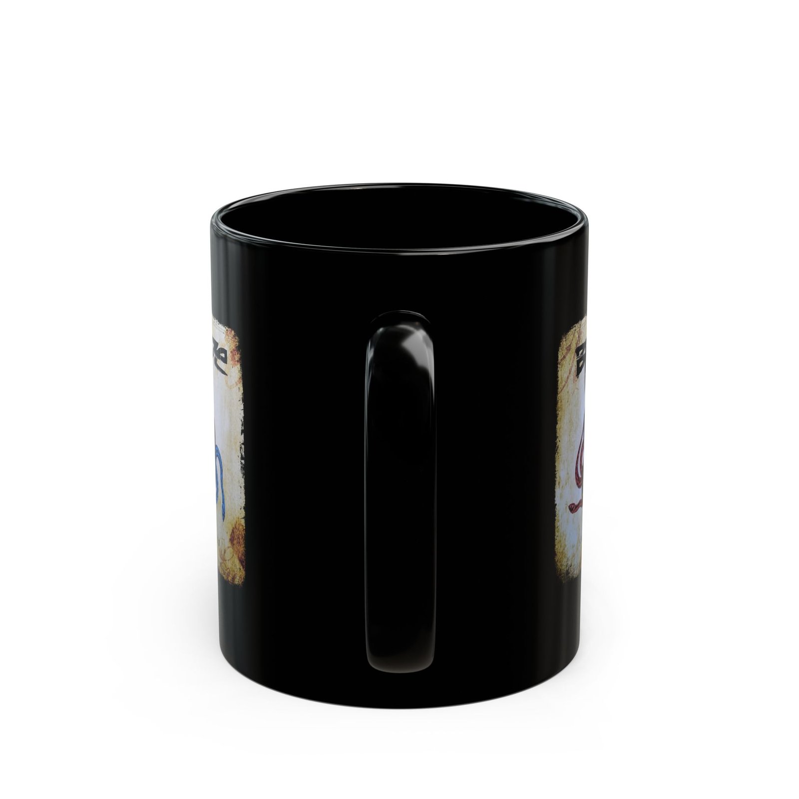 Bride - Snake Eyes 11oz Black Mugs - Image 4