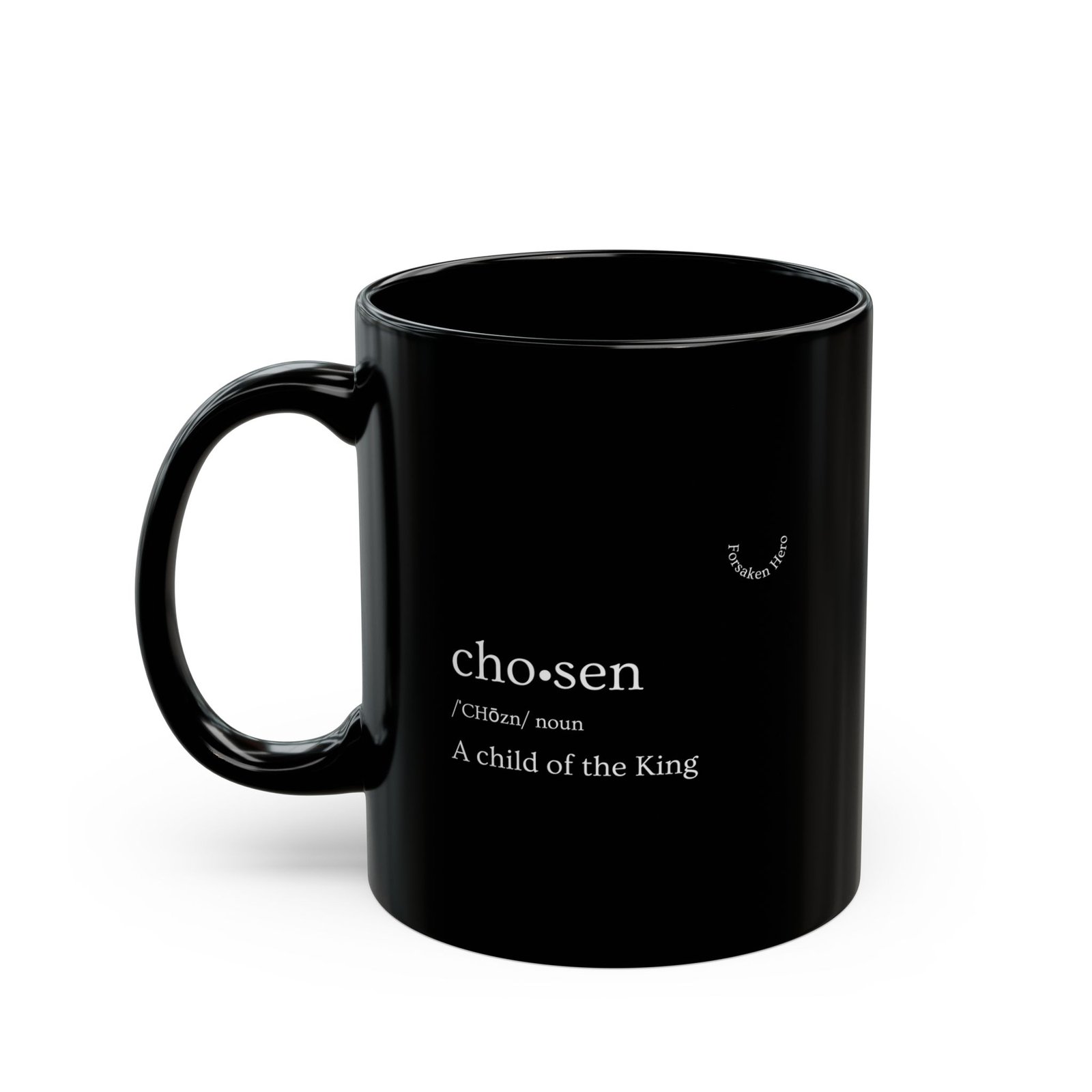 Forsaken Hero - Cho-sen 11oz Black Mugs