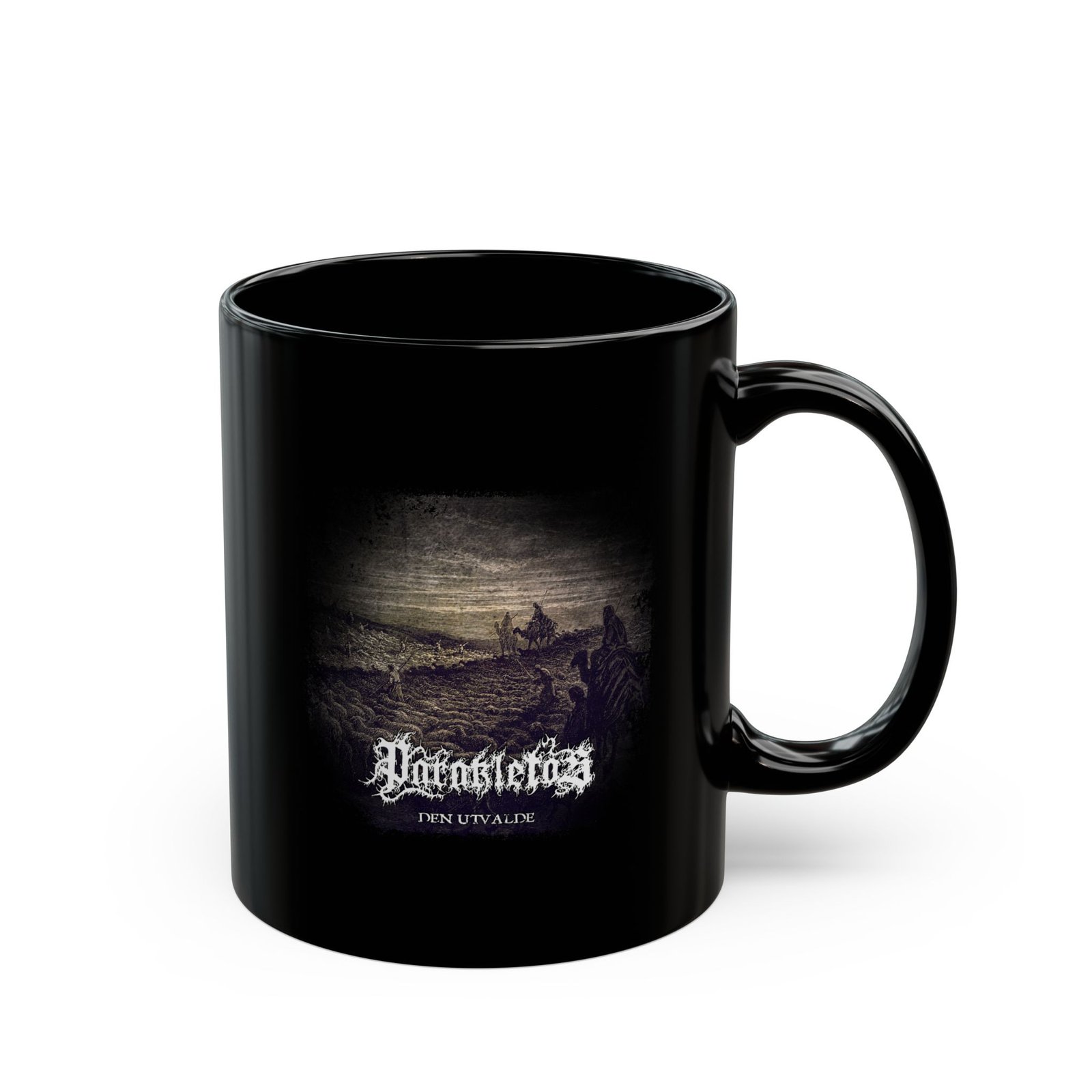 Parakletos - Den Utvalde 11oz Black Mugs - Image 3