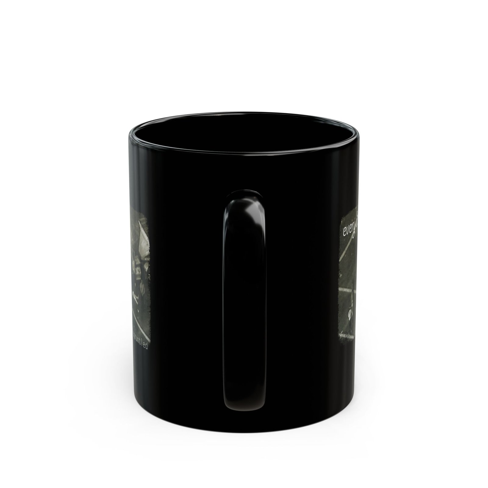Every Day Life / EDL - Disgruntled 11oz Black Mugs - Image 4