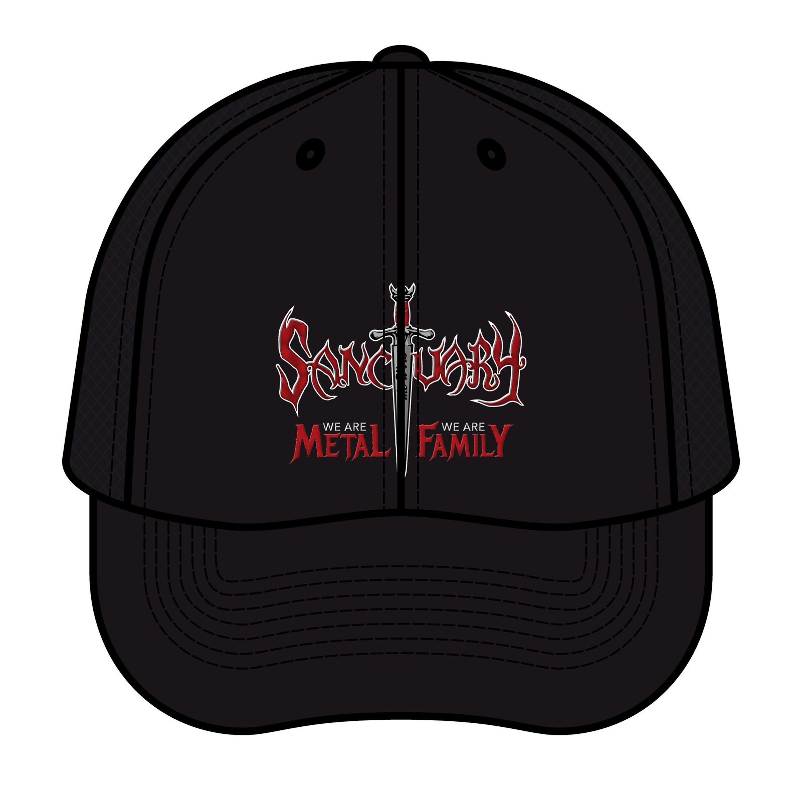Sanctuary International - We Are Family Printed Trucker Retro Hat