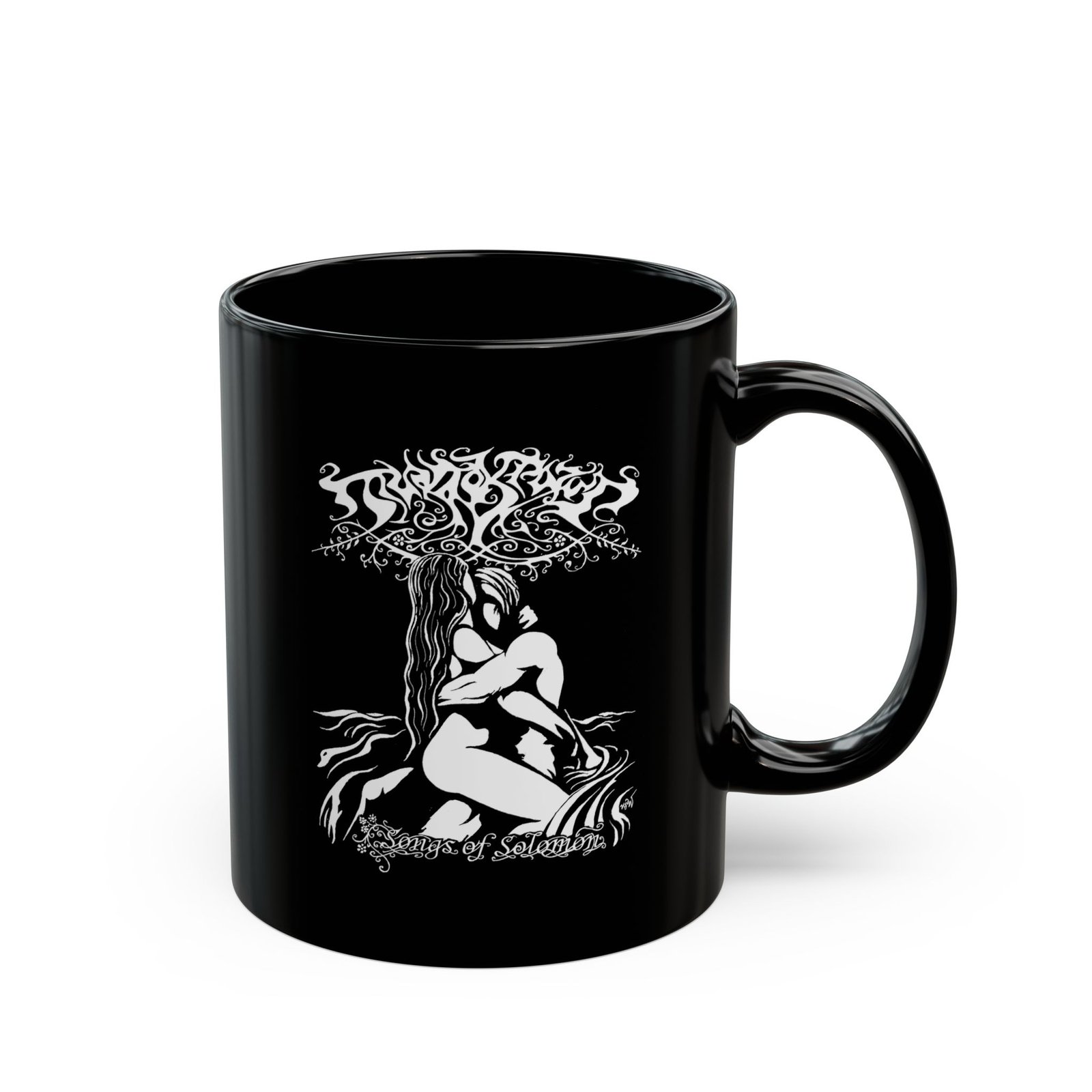 Pantokrator - Songs Of Solomon 11oz Black Mugs - Image 3