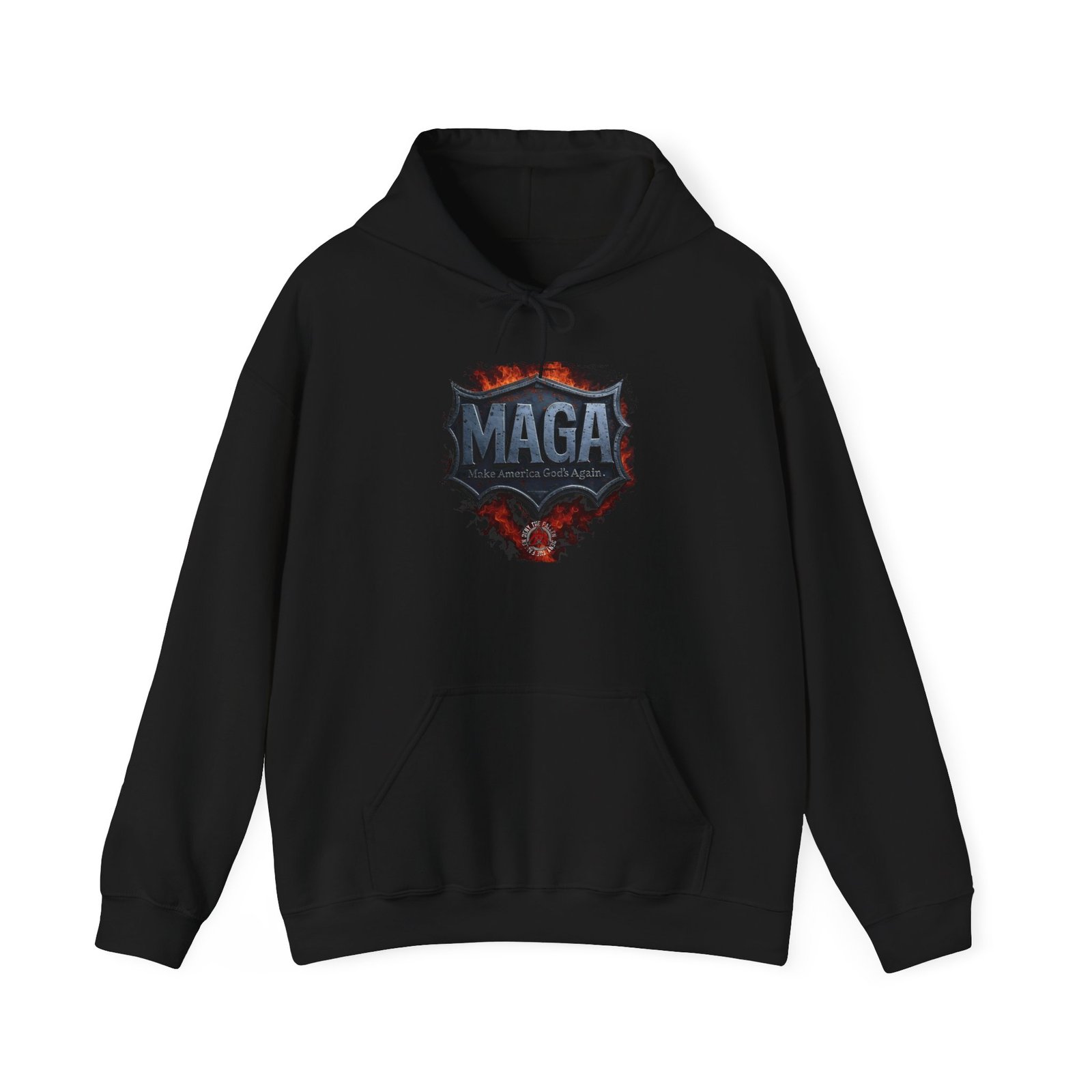 Deny The Fallen - MAGA Pullover Hooded Sweatshirt