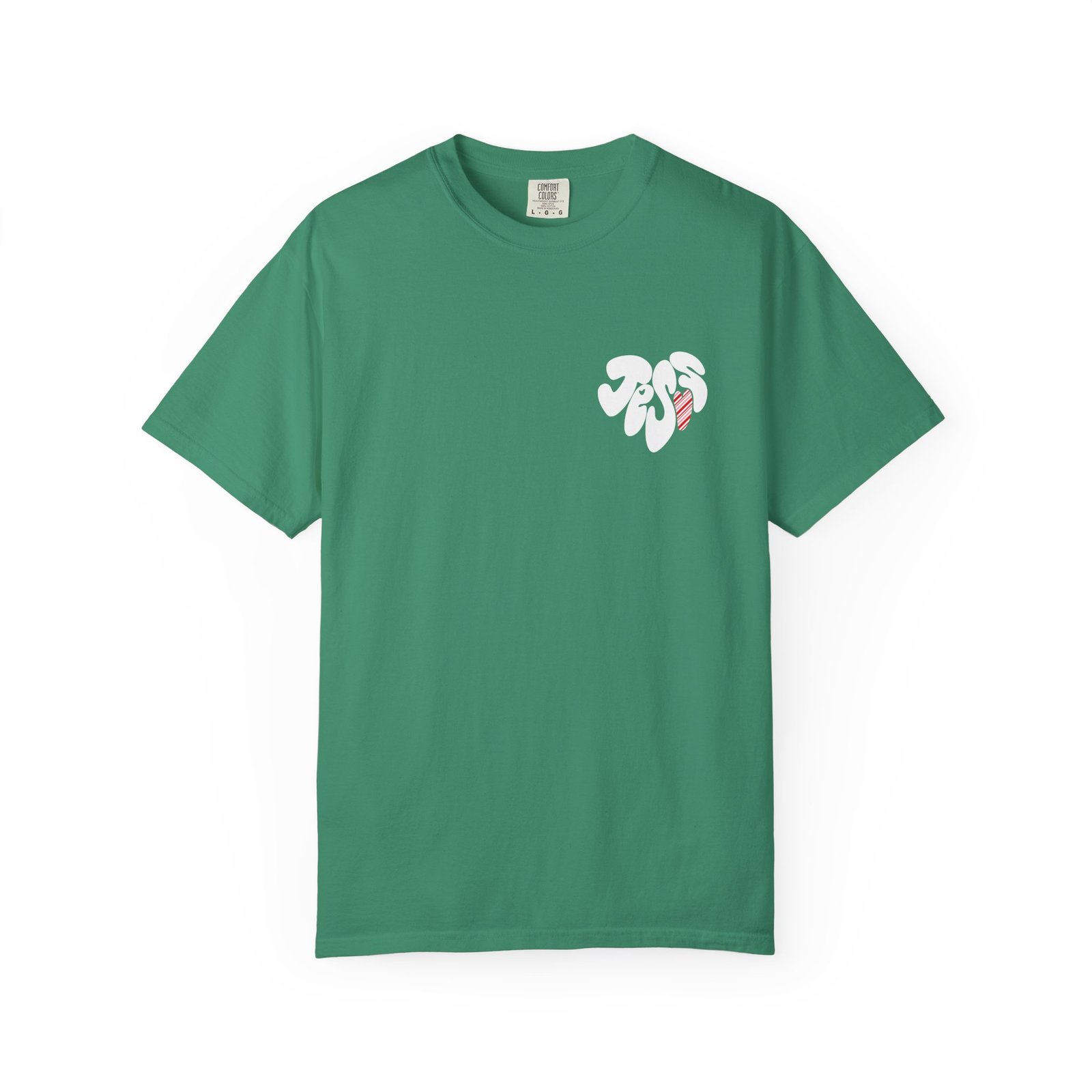 A.Y.E. - Heart Soul And Mind Candy Cane Edition Unisex Garment-Dyed T-shirt