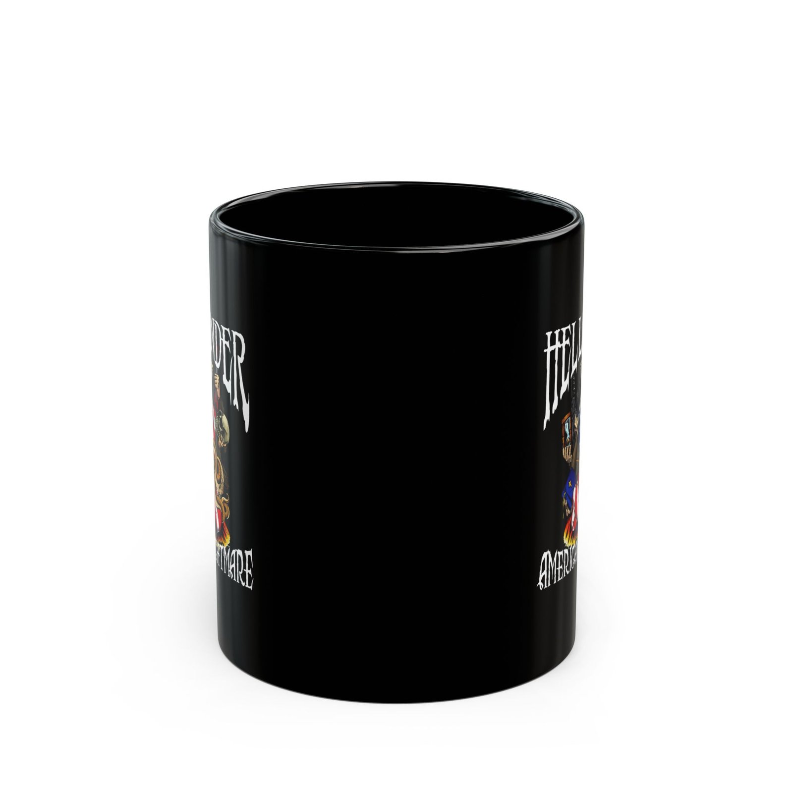 Hellbender - American Nightmare 11oz Black Mugs - Image 2