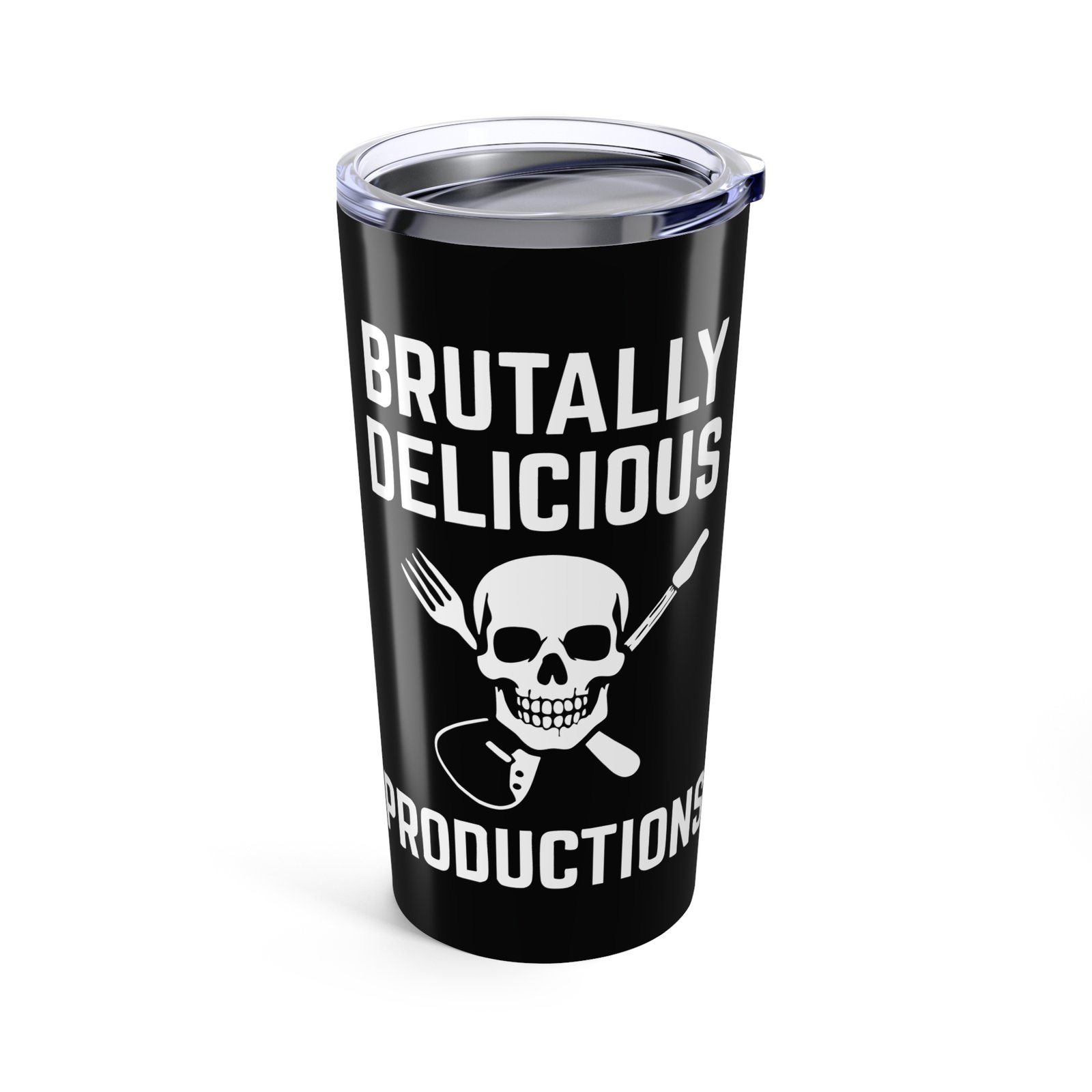 Brutally Delicious Productions Logo 2025 20oz Stainless Steel Tumbler
