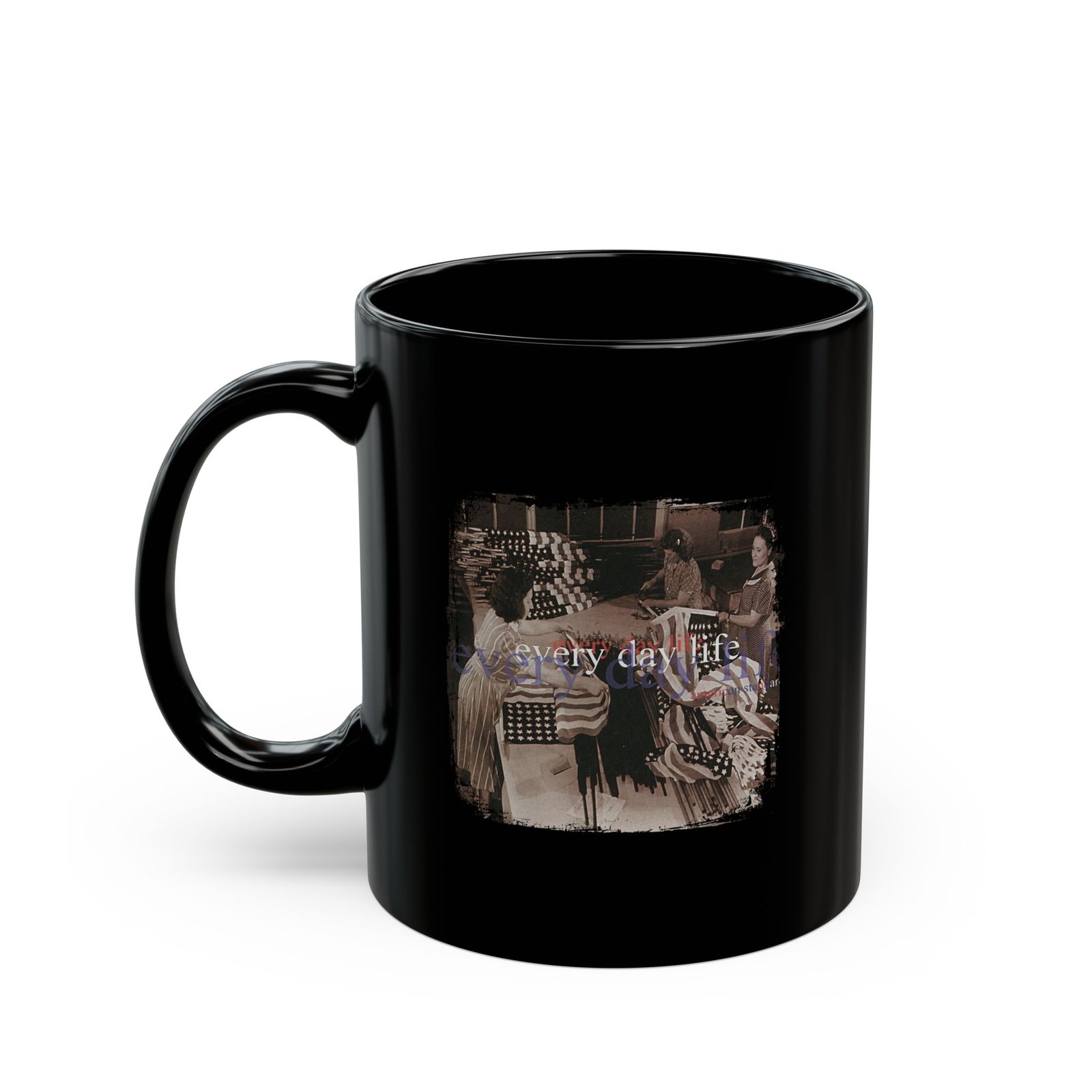Every Day Life / EDL - American Standard 11oz Black Mugs
