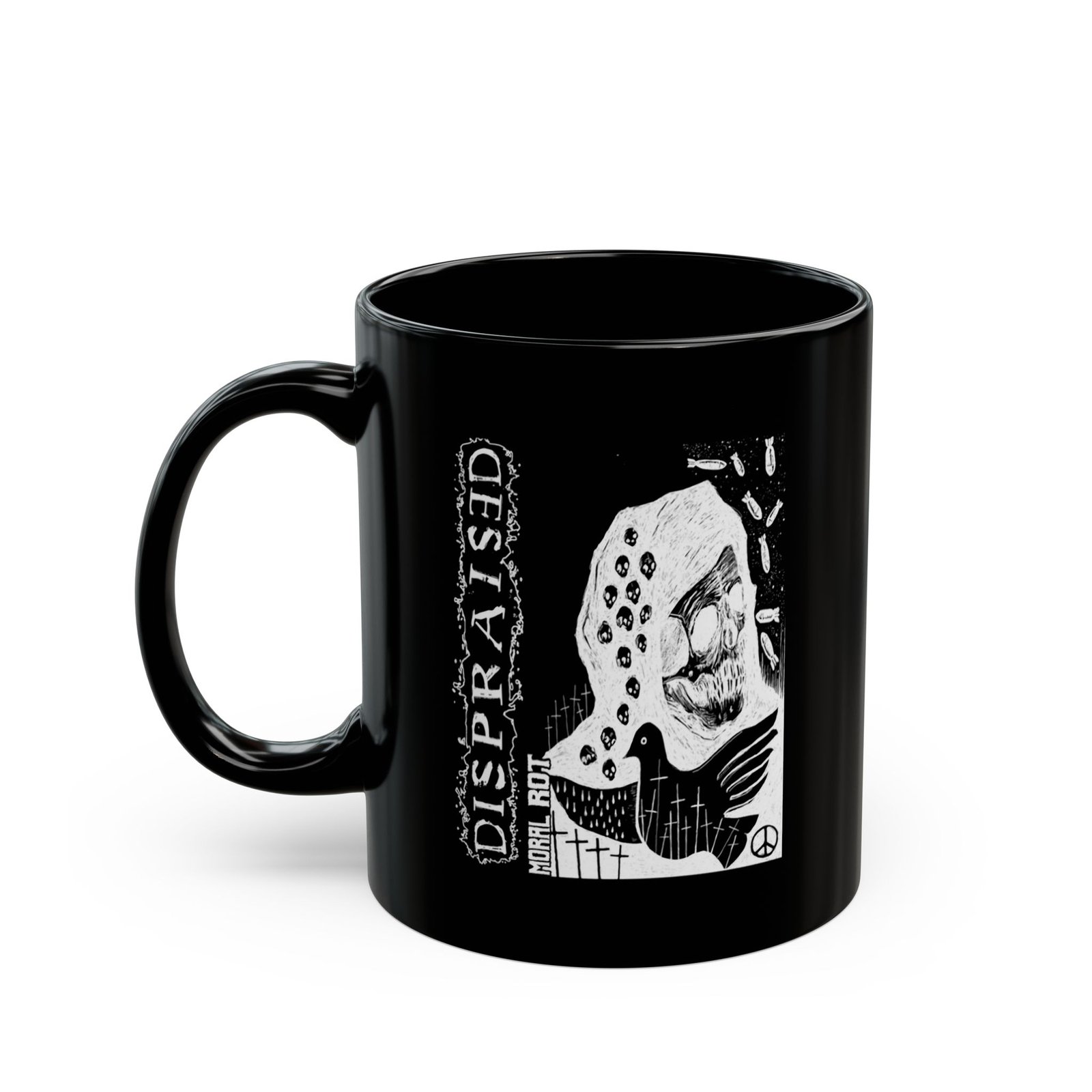 Dispraised - Moral Rot 11oz Black Mugs