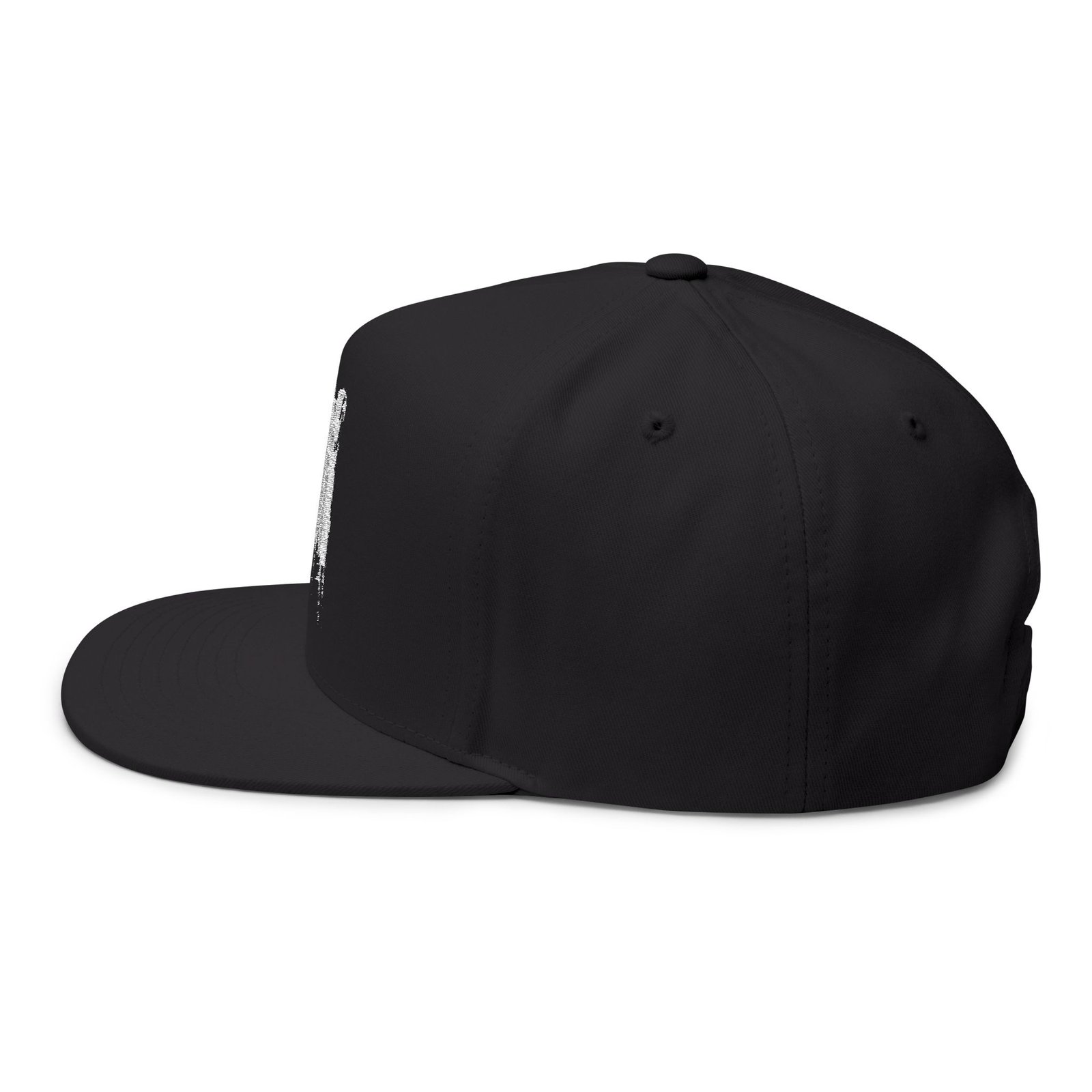 Grave Robber Logo Embroidered Flat Bill Cap - Image 3