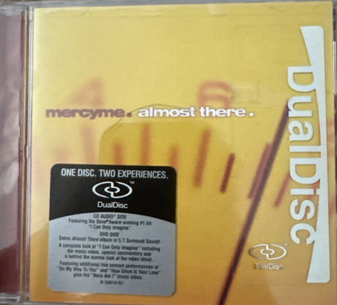 Mercyme - Almost There - CD/DVD - Sealed (LB1)