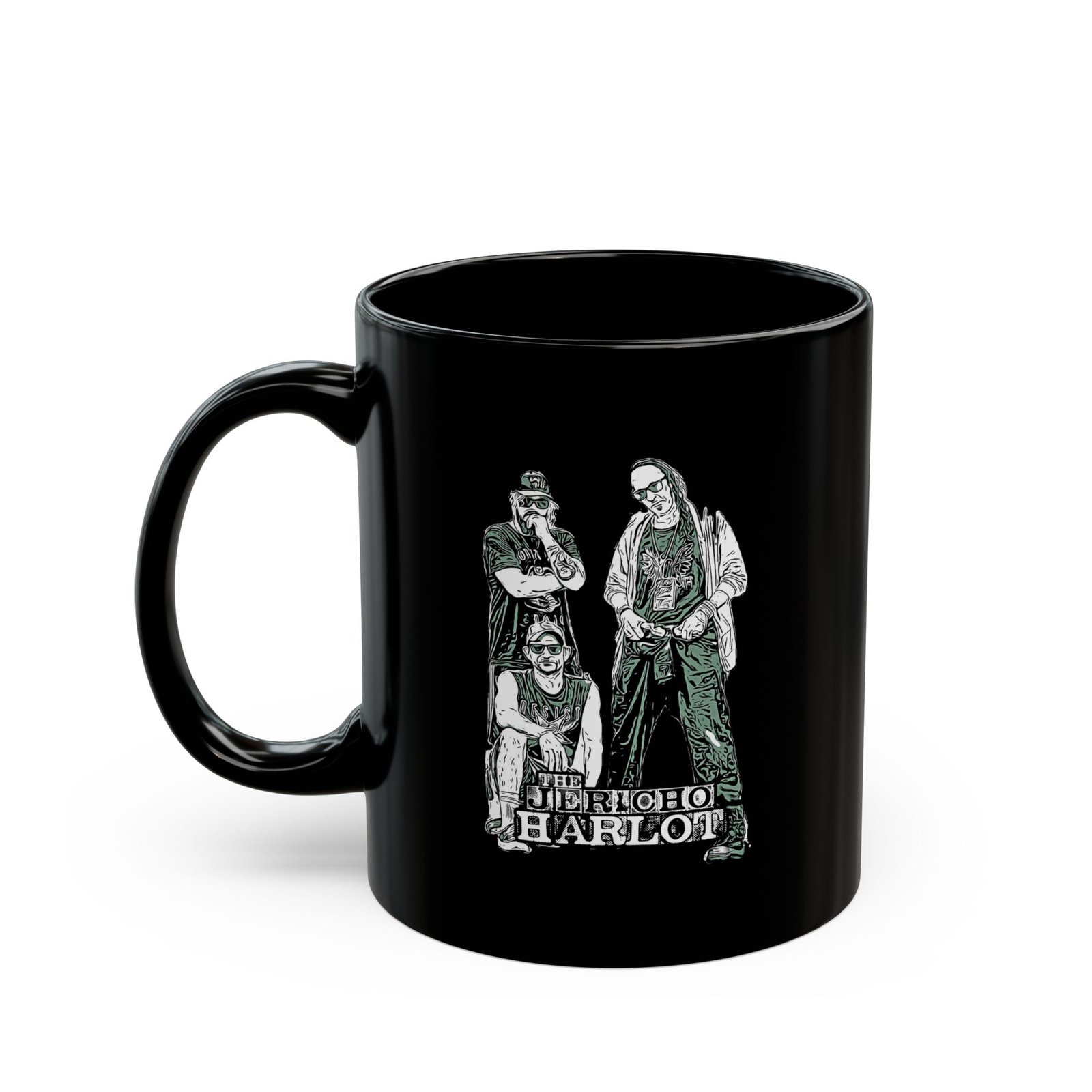 The Jericho Harlot Animated 11oz Black Mugs