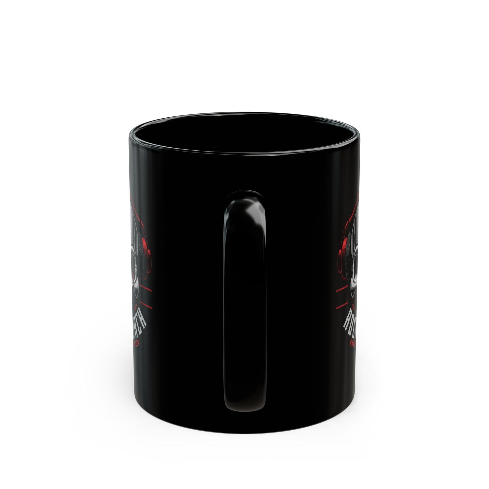 Rock Church 11oz Black Mugs - Image 4