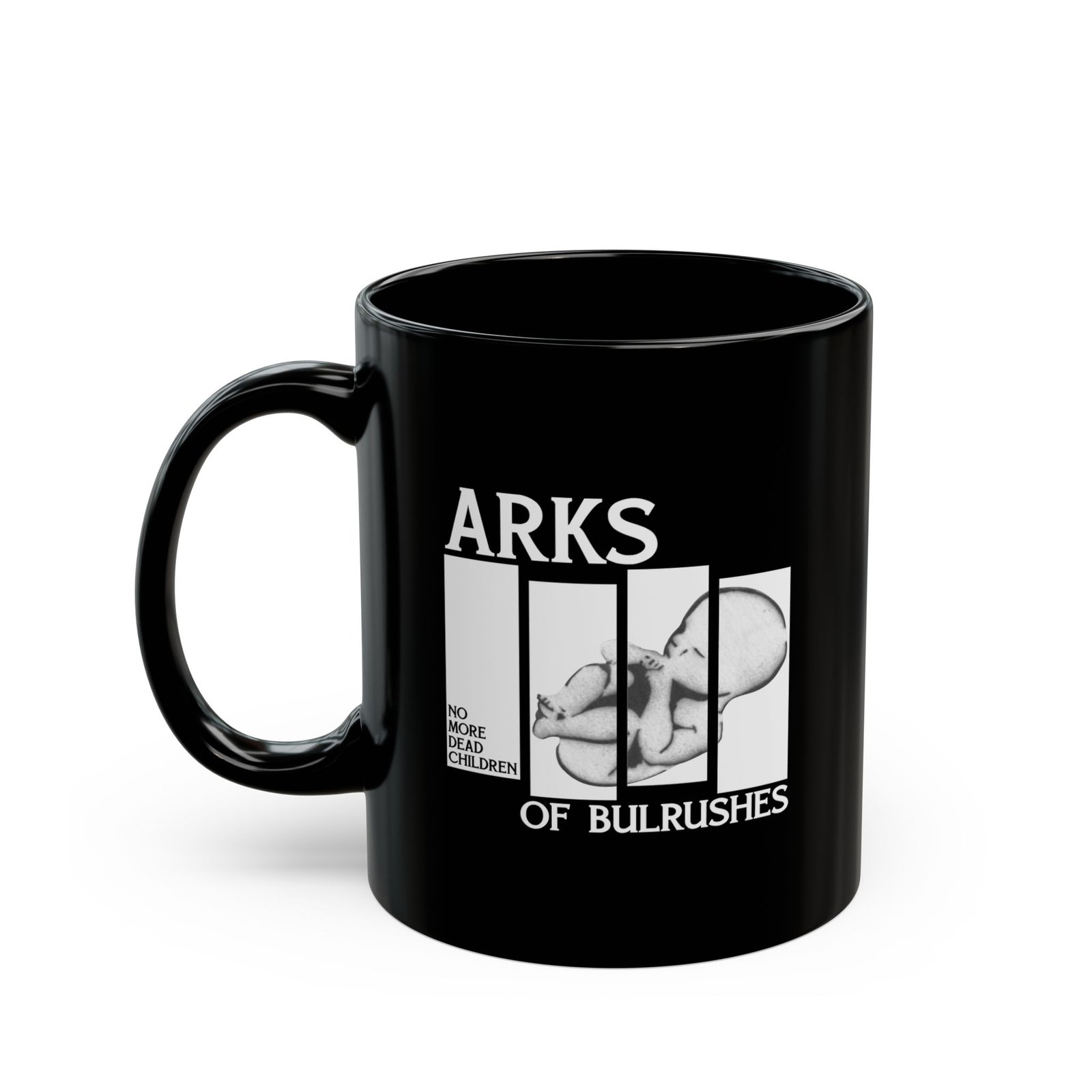 Arks Of Bulrushes NMDC 11oz Black Mugs