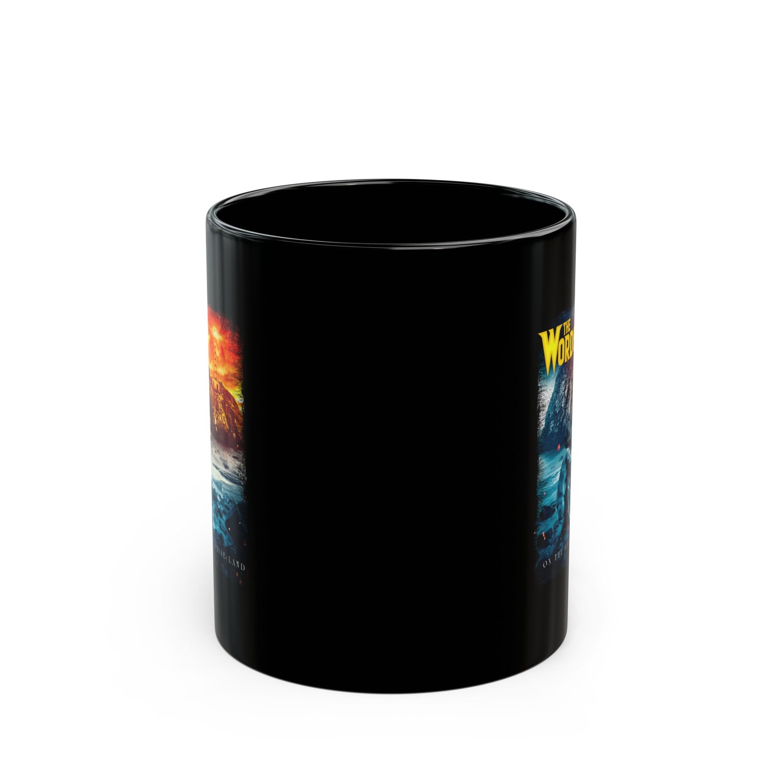 The Word66 - On The Way To The Promised Land 11oz Black Mugs - Image 2