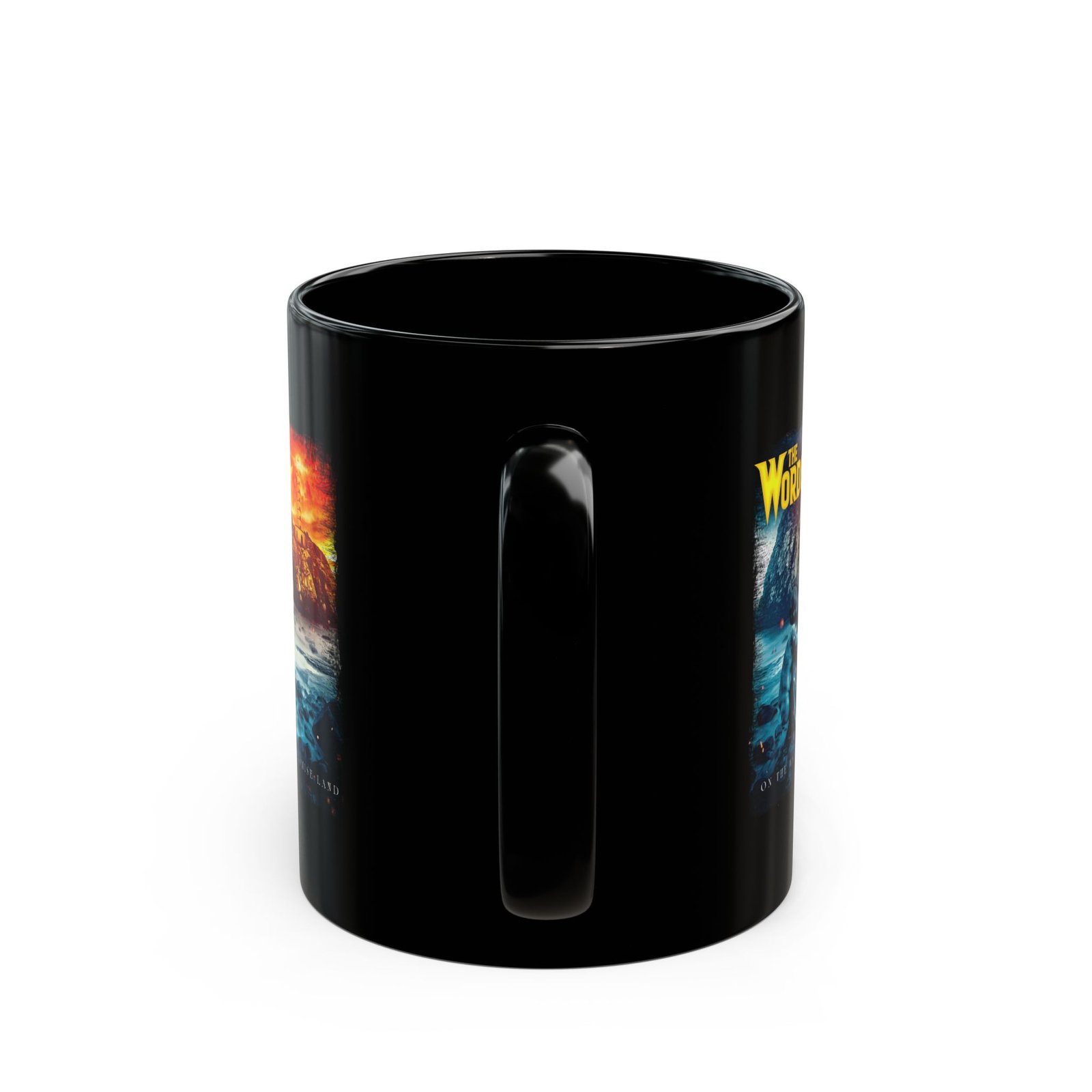 The Word66 - On The Way To The Promised Land 11oz Black Mugs - Image 4